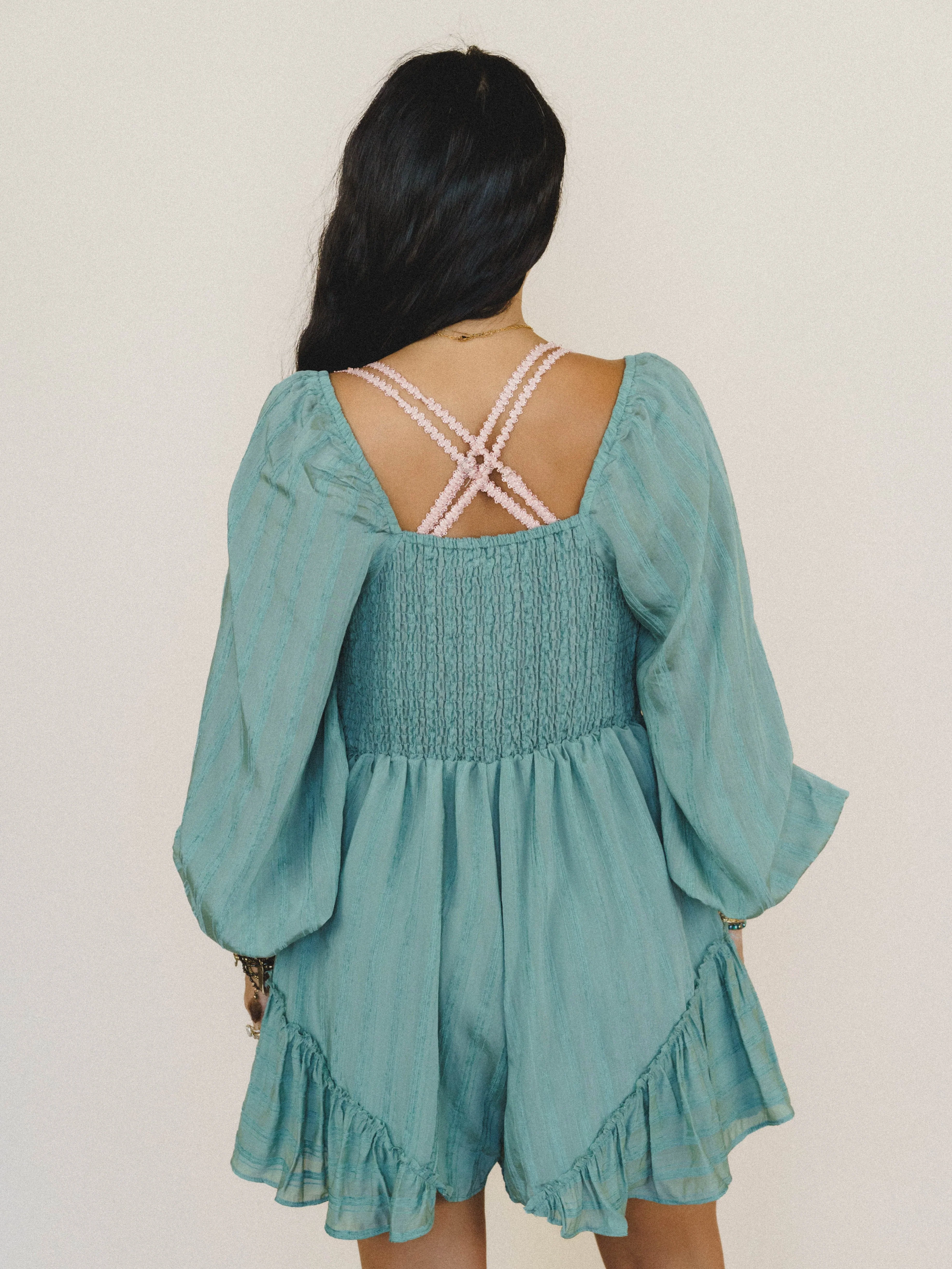 Masey Romper - Pine Green - Image 4