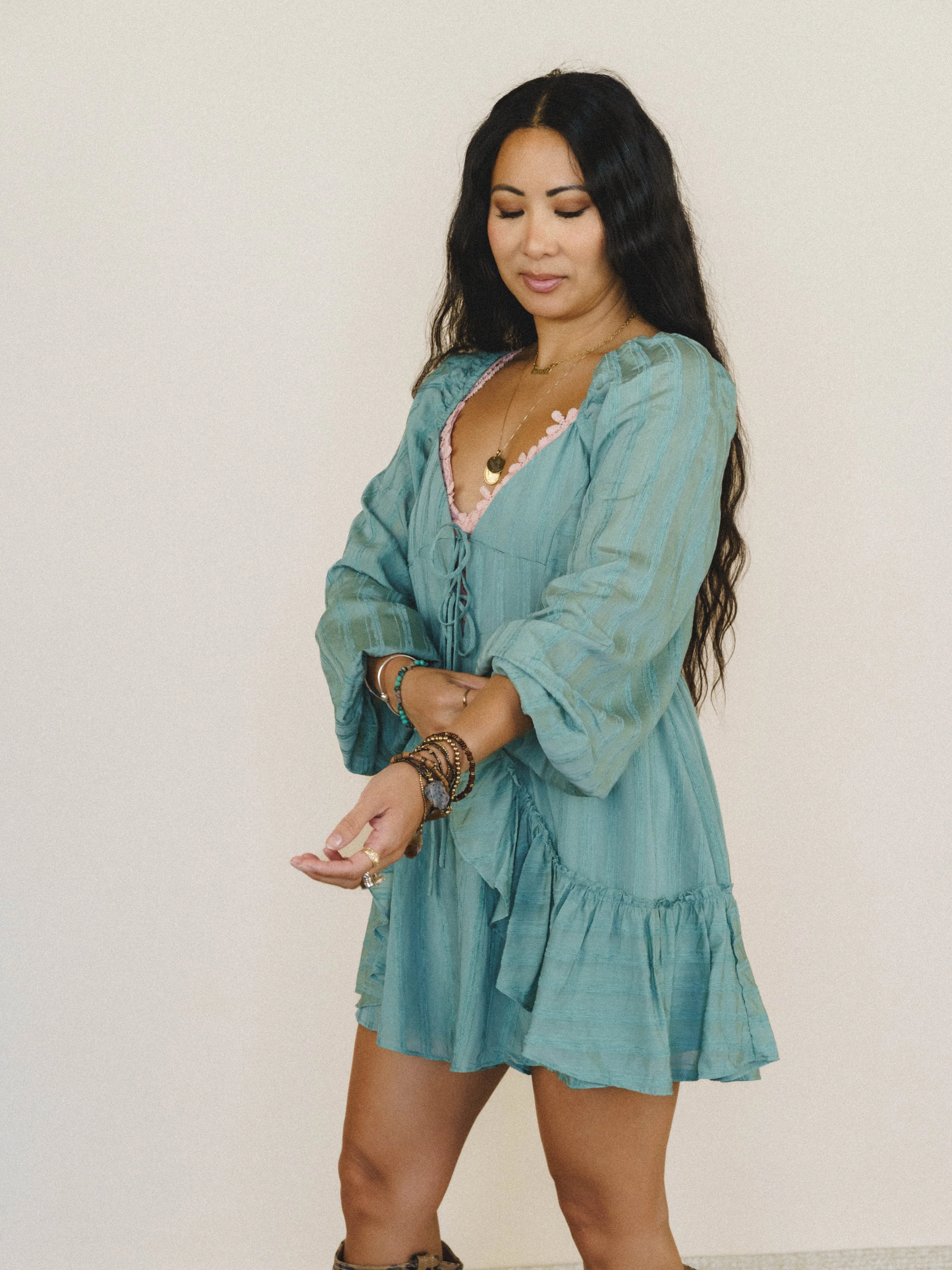 Masey Romper - Pine Green - Image 5