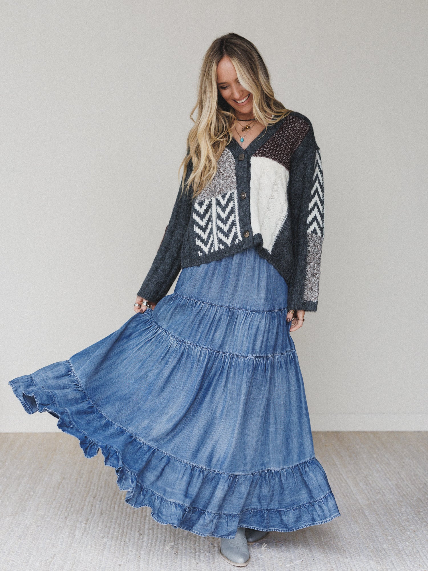 Meadow Brook Sweater - Gray - Image 5