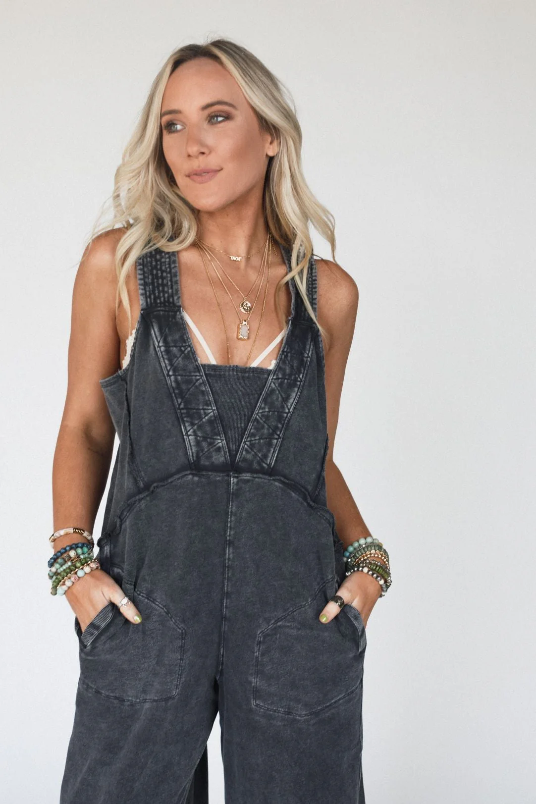 Meadow Dreamer Jumpsuit - Black - Image 2