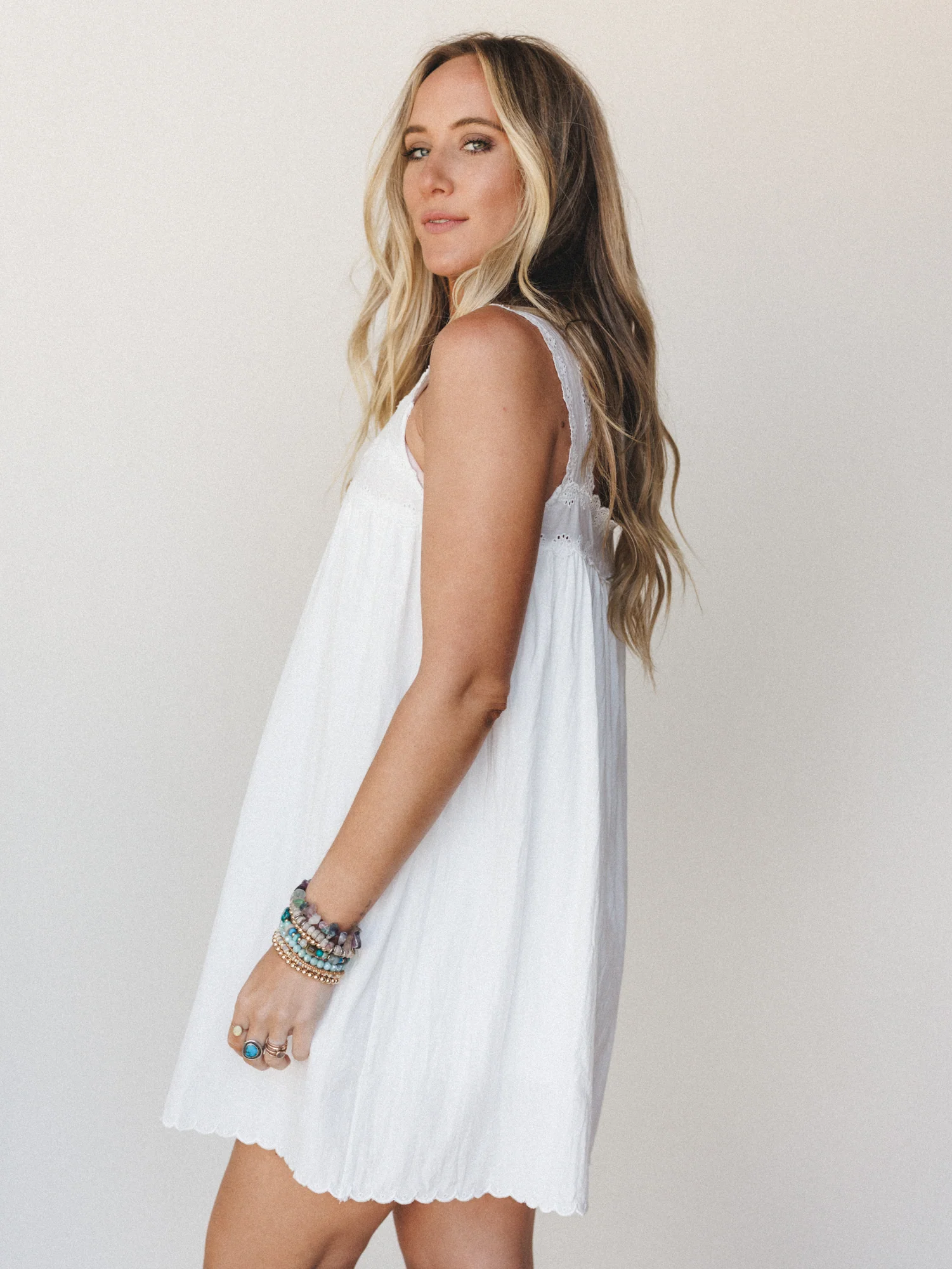 Meadow Moiselle Dress - Ivory - Image 4