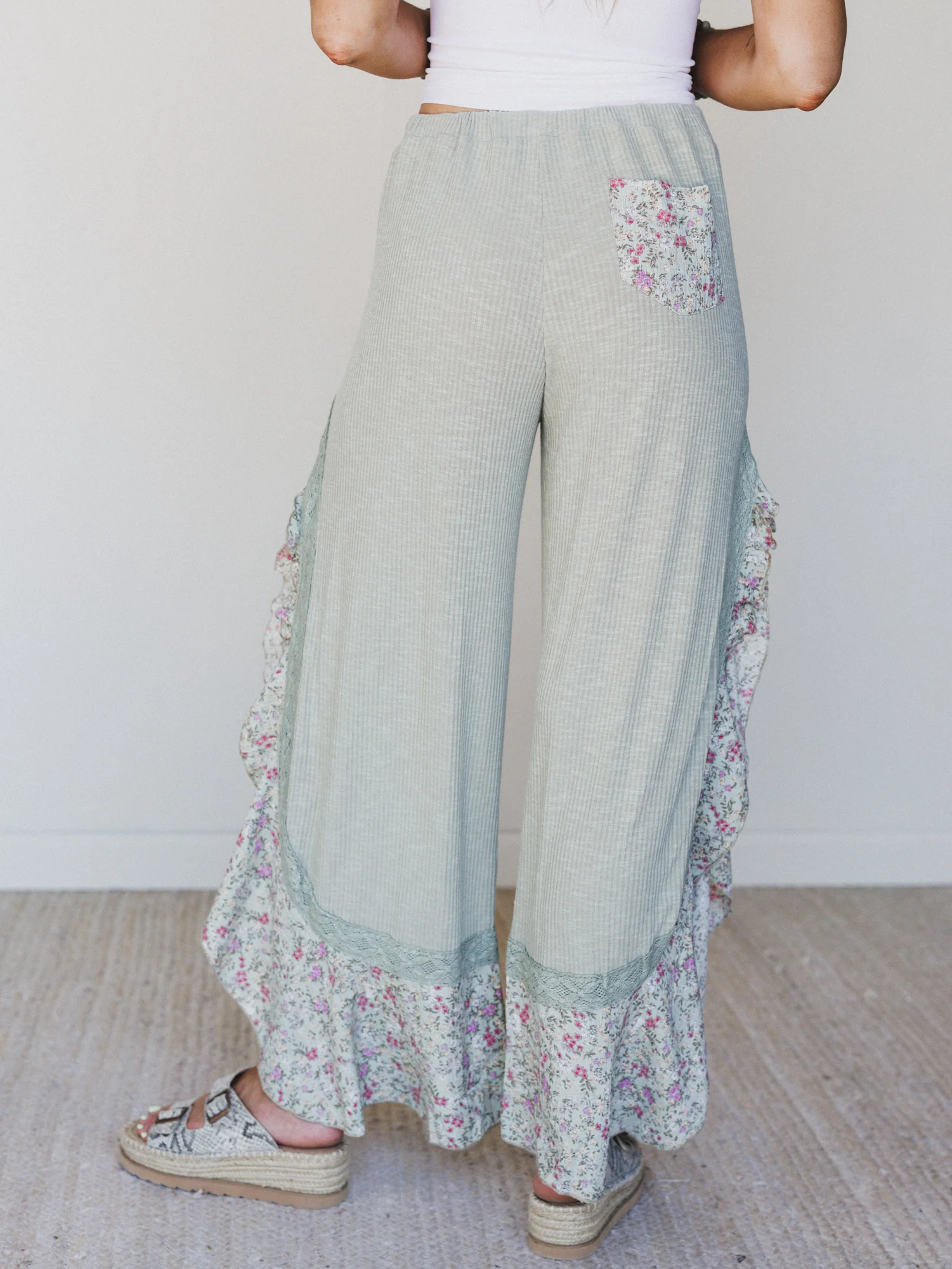 Meadow Wonder Pants - Powder Sage - Image 4