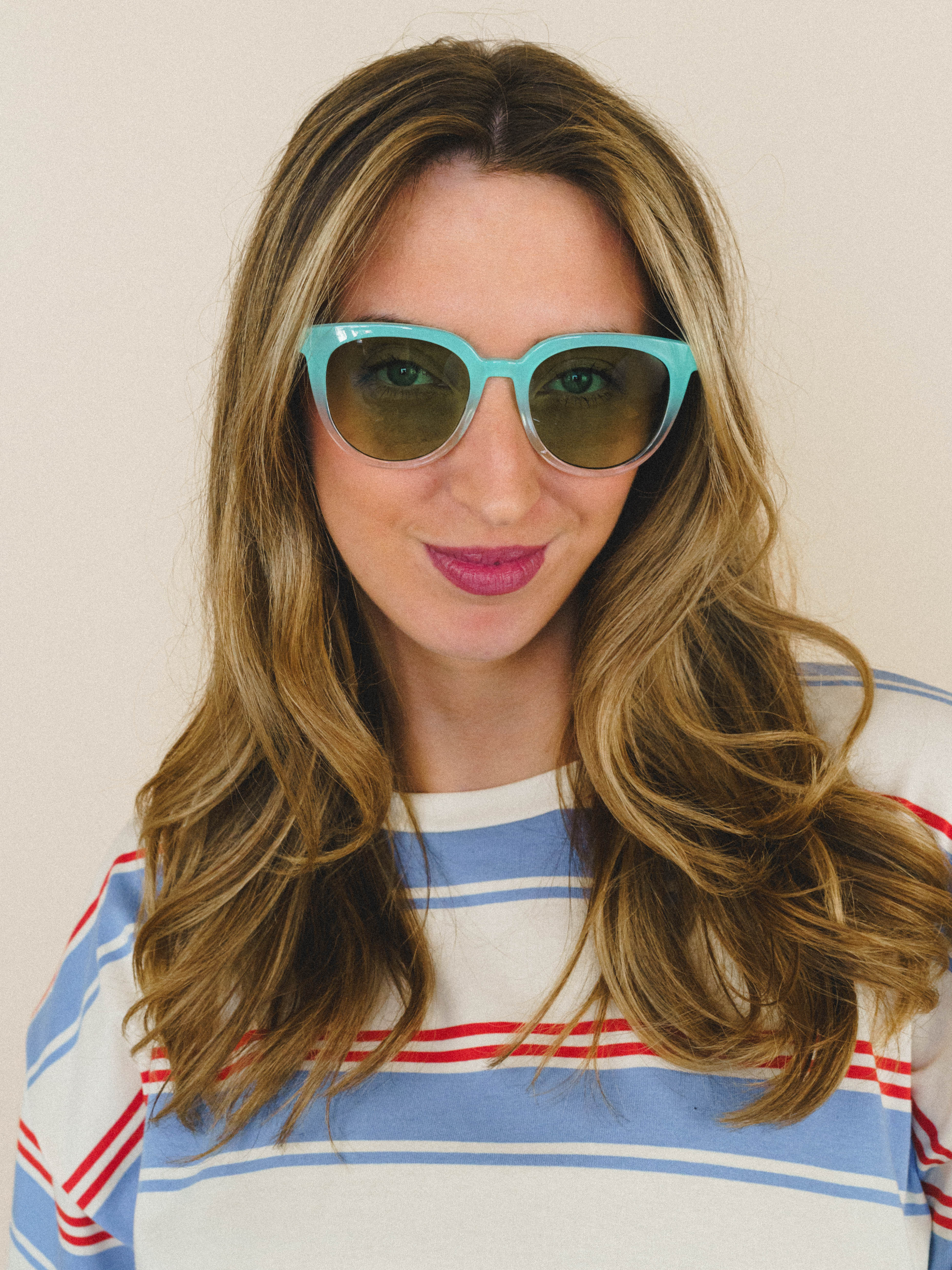 Mermaid's Trove Sunglasses - Blue Multi - Image 2