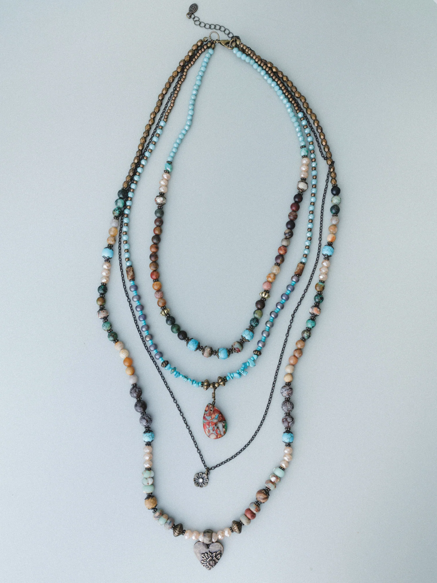 Mesa Necklace - Blue - Image 3