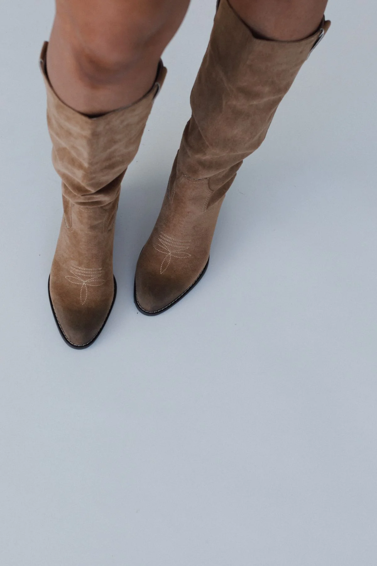 Mesa Sky Western Boots - Latte - Image 7