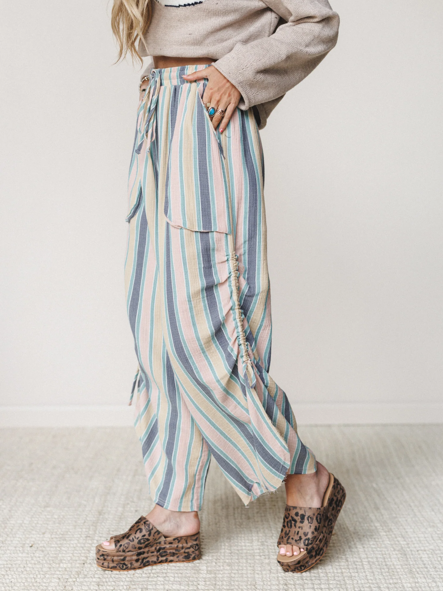 Moon Song Pants - Multi - Image 2