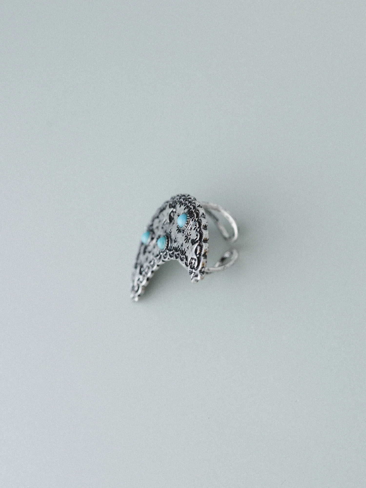 Moon Star Ring - Turquoise - Image 3