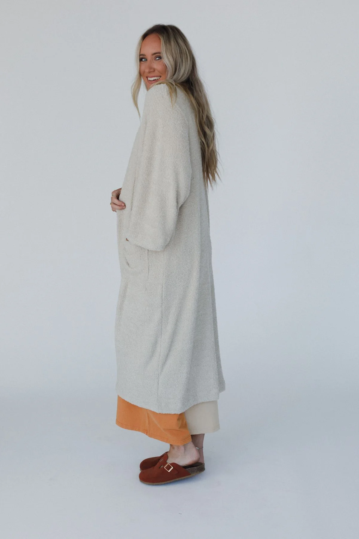 The Nest Moonlight Hug Cardigan - Seashell - Image 2