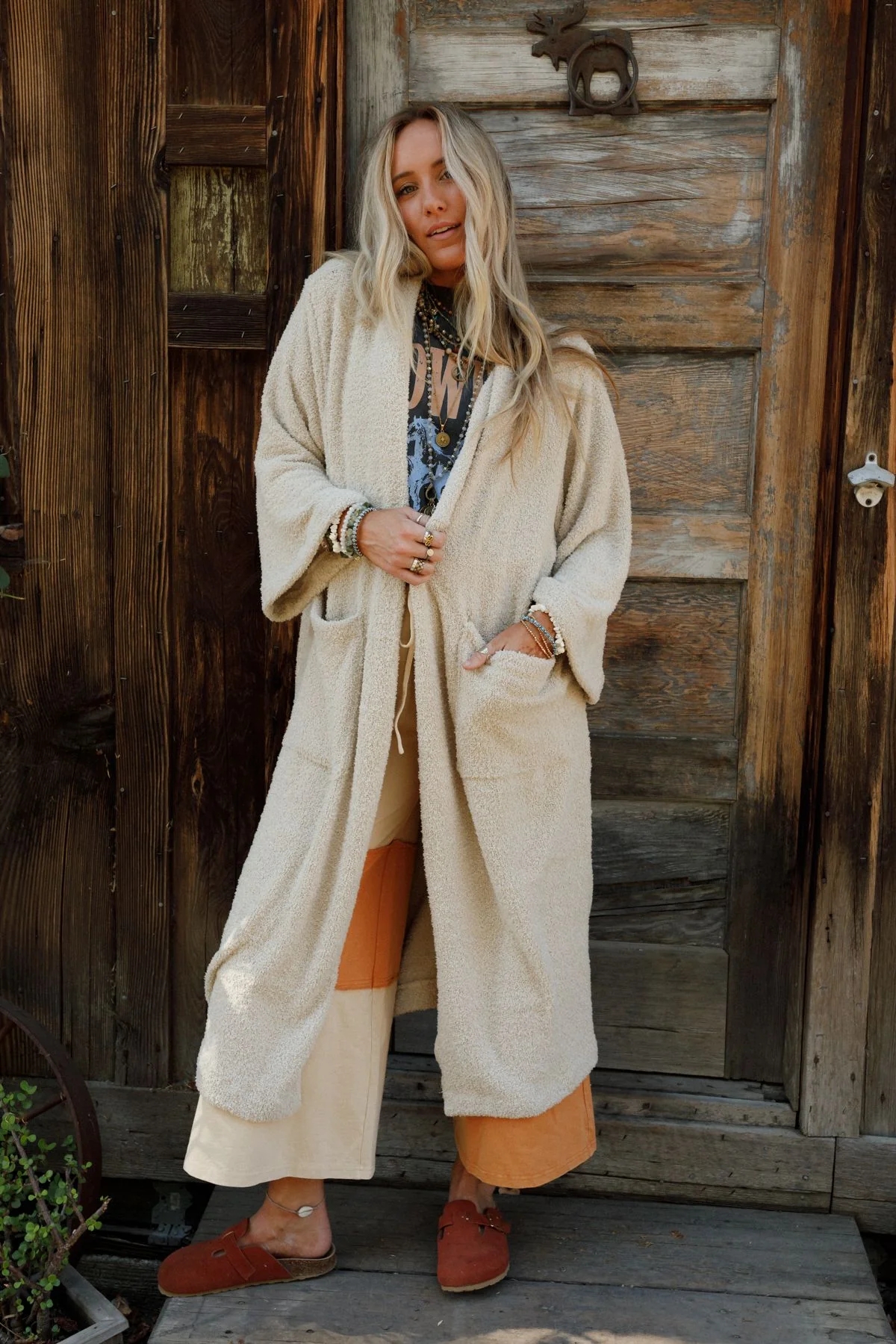 The Nest Moonlight Hug Cardigan - Seashell - Image 3
