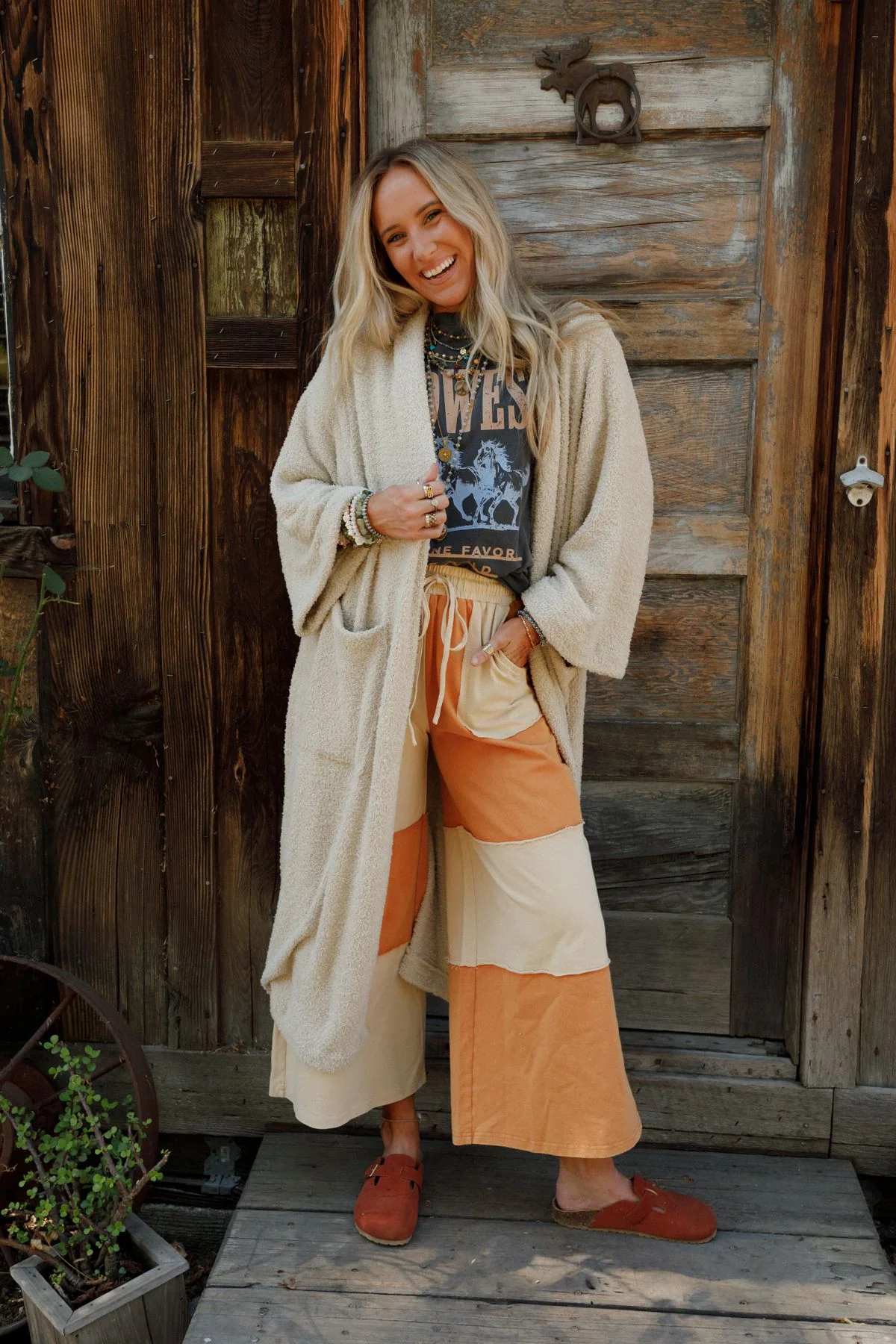 The Nest Moonlight Hug Cardigan - Seashell - Image 8