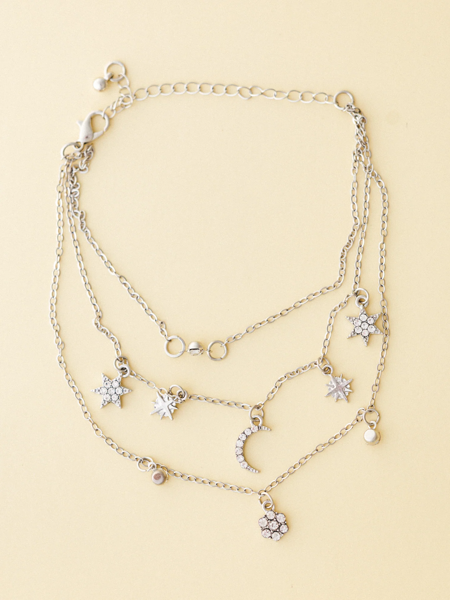 Moonlit Anklet - Silver - Image 4