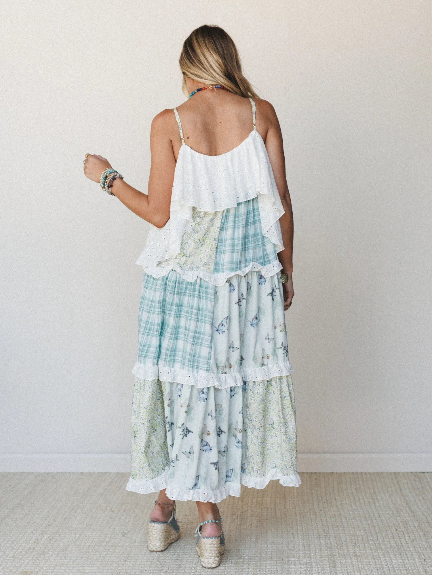 Nature Gathering Dress - Olive Multi - Image 2