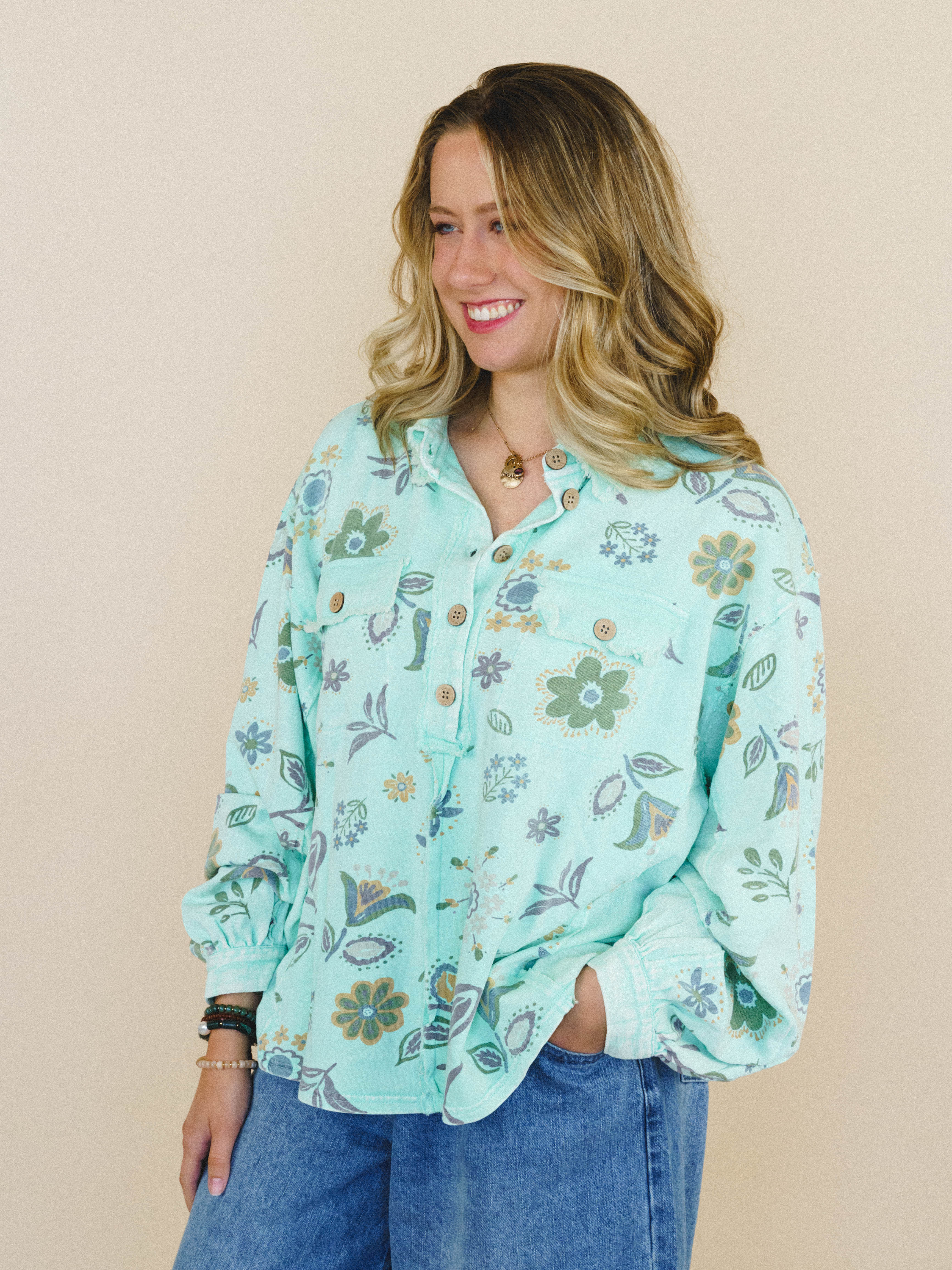 Nature Lover Top - Mint - Image 3