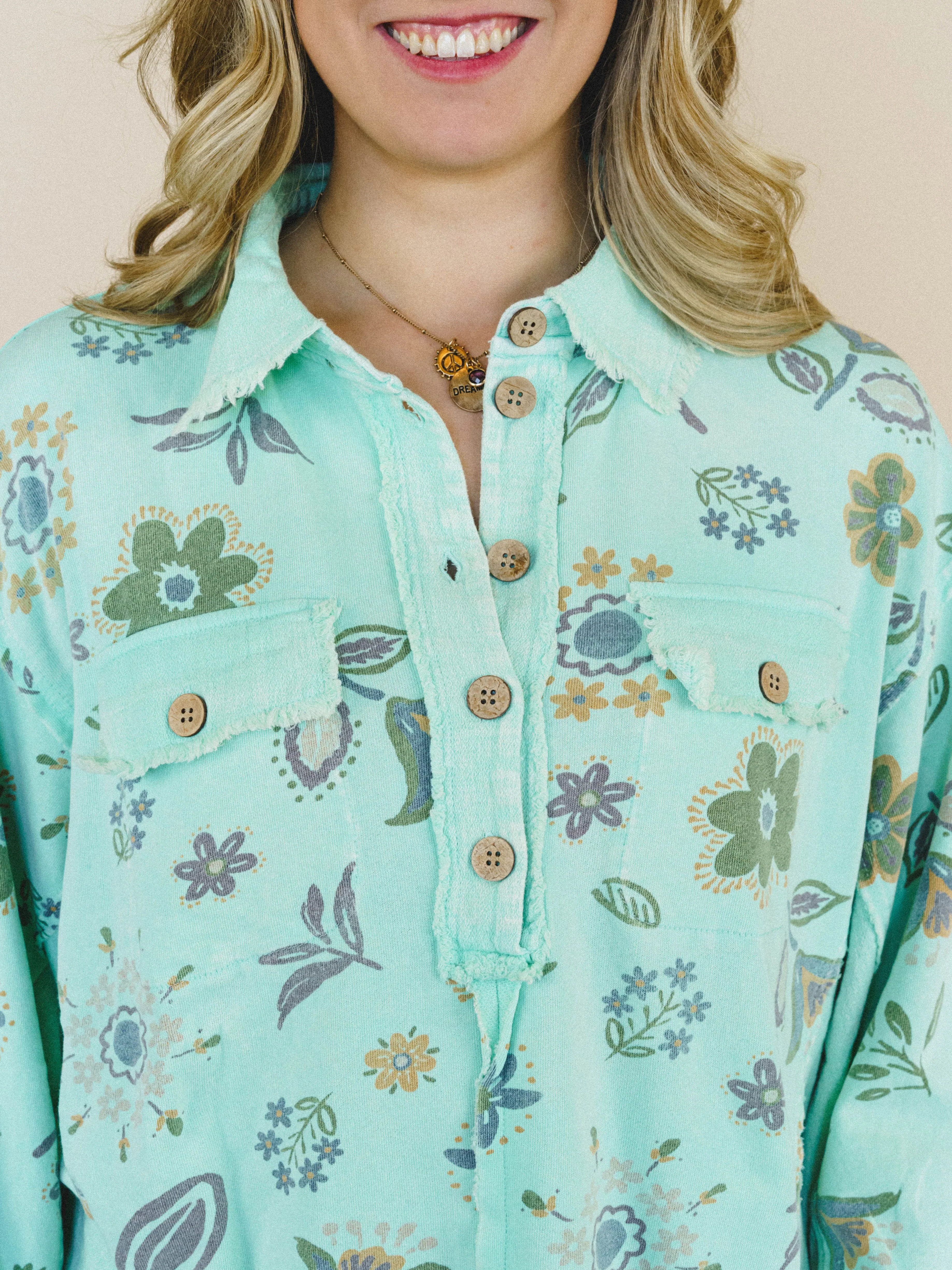 Nature Lover Top - Mint - Image 5