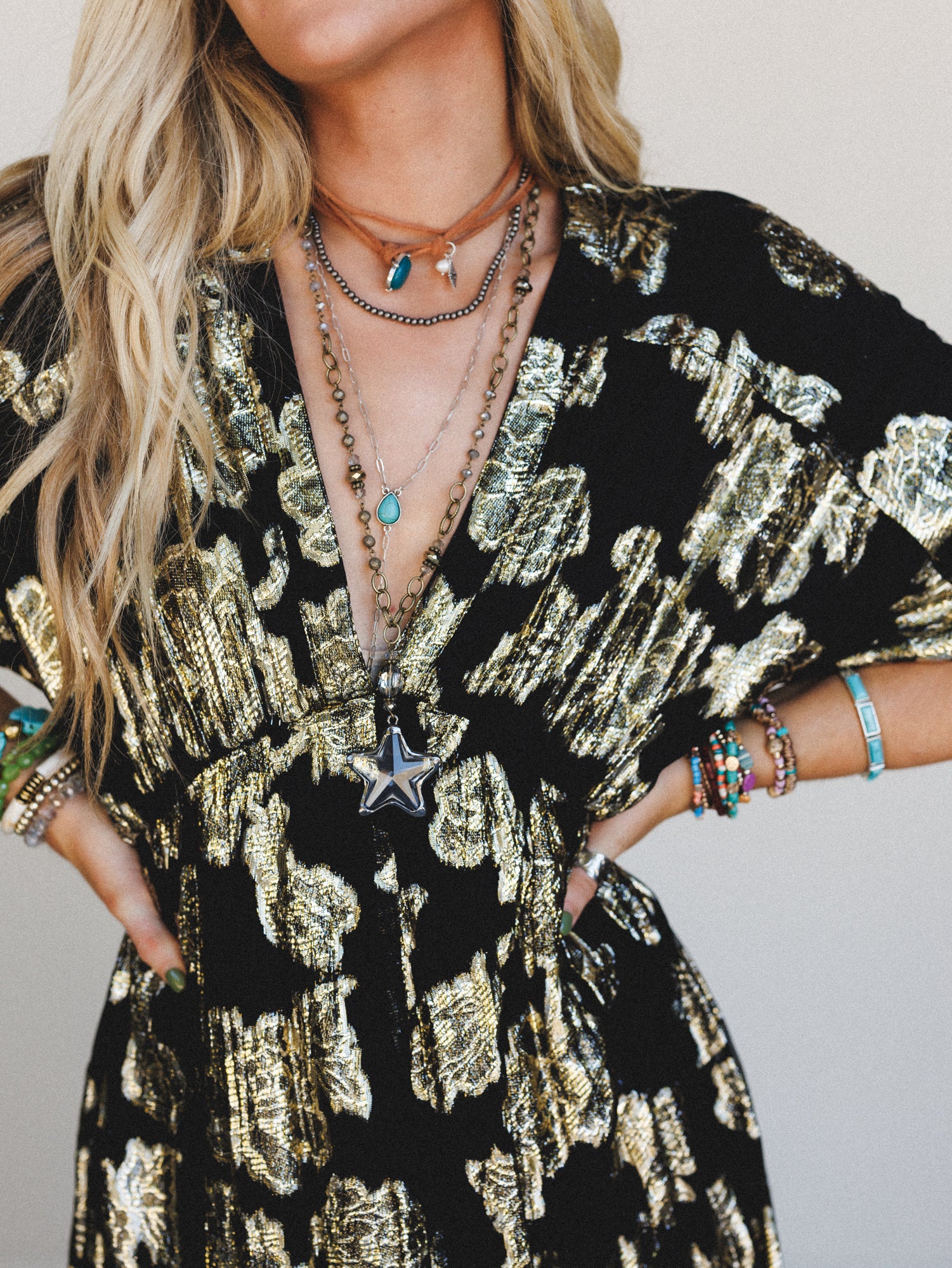 Nightflower Dress - Black - Image 3