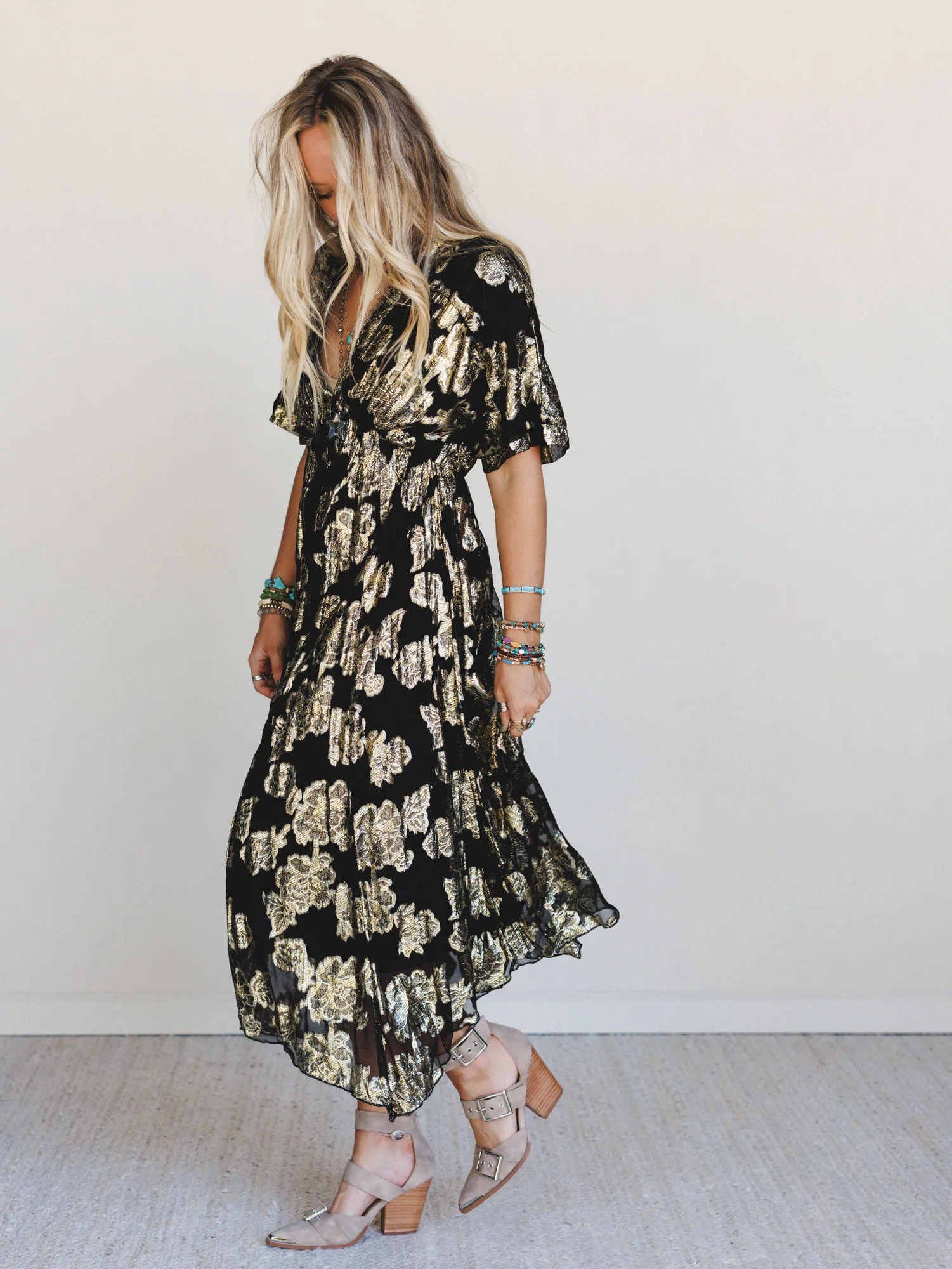 Nightflower Dress - Black - Image 4