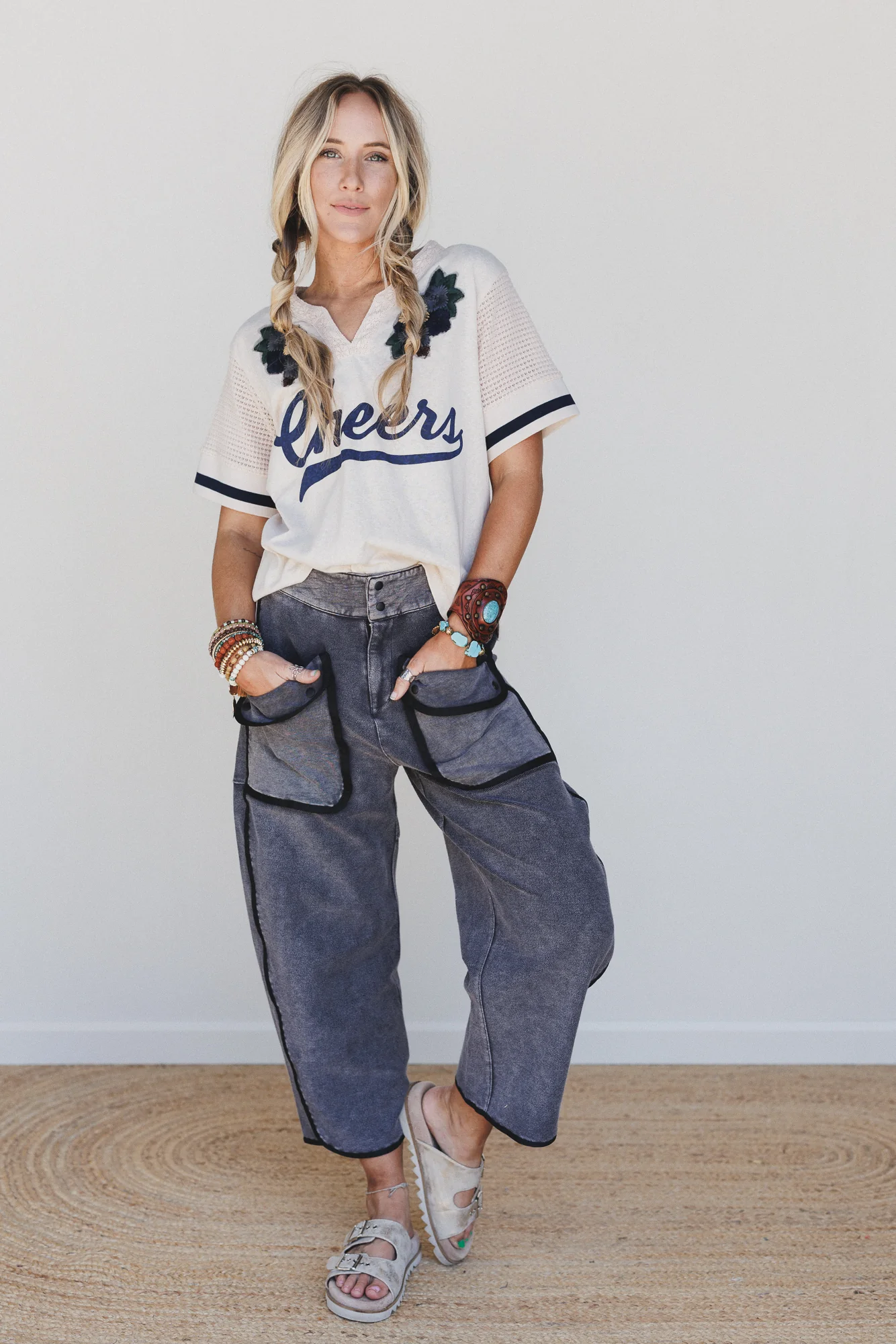Nothing Less Barrel Pants - Black - Image 5