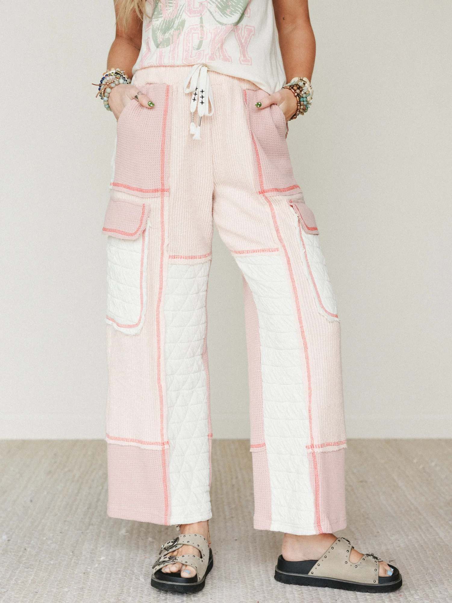 Opal Mirage Pants - Pink