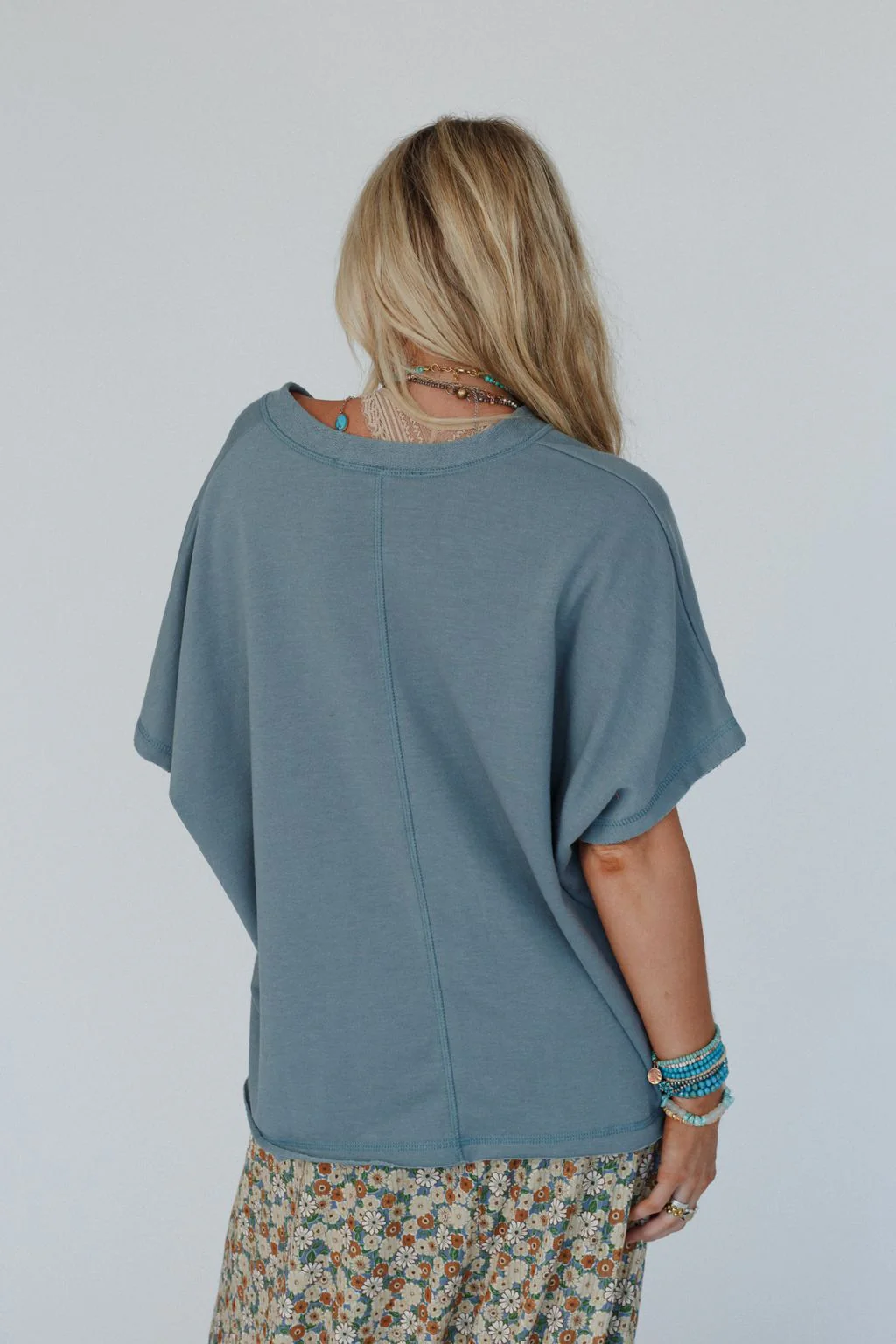 The Nest Payton Top - Blue - Image 5