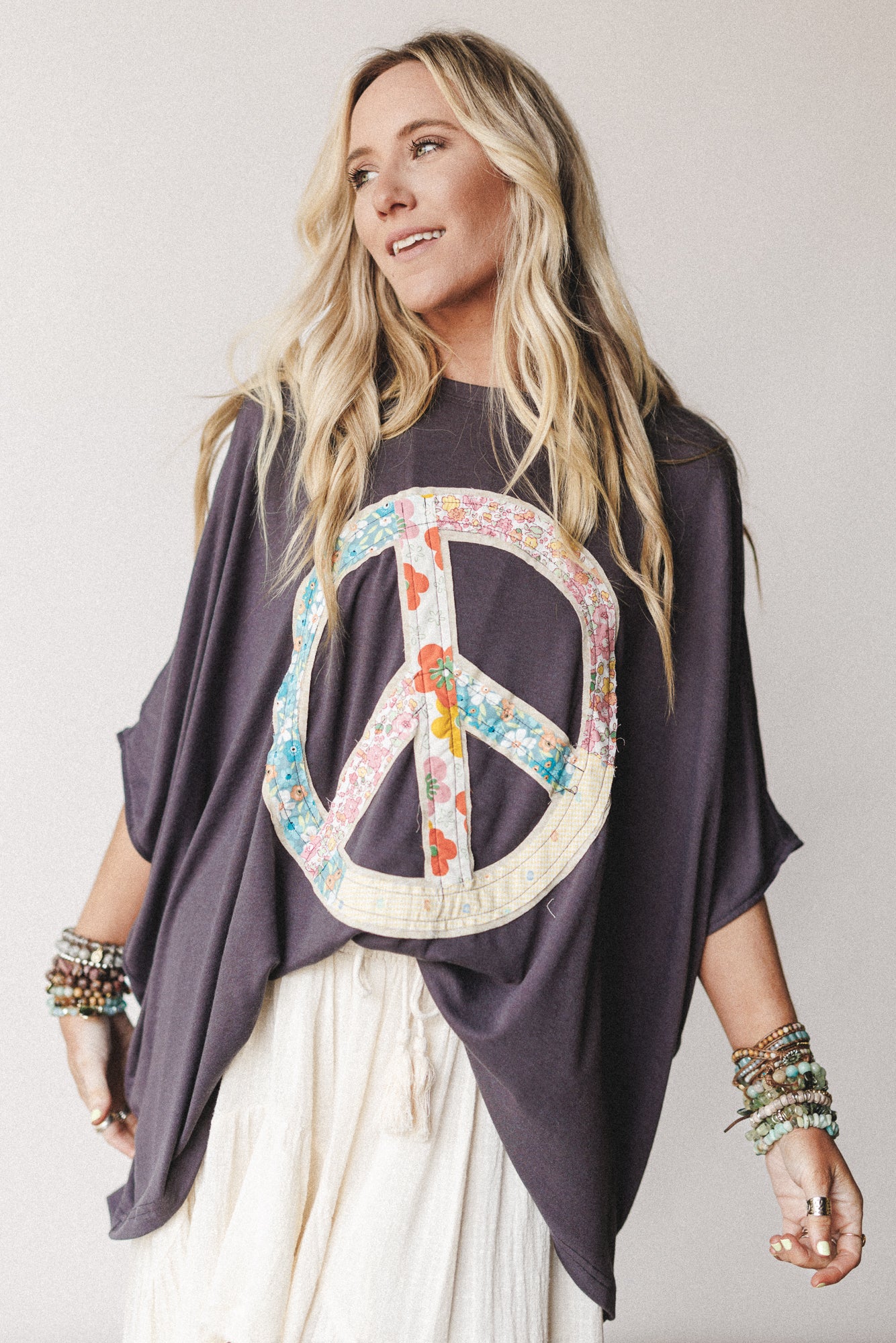 Peaceful Layers Tunic - Smoke - Image 2