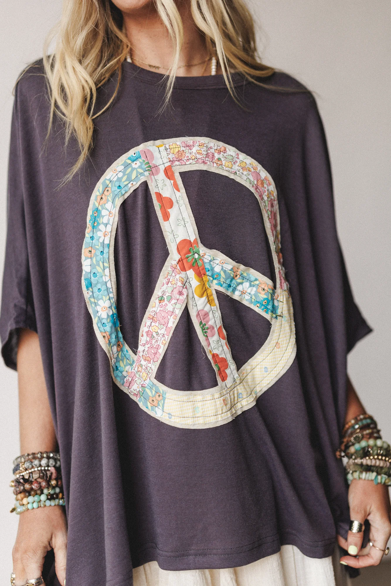 Peaceful Layers Tunic - Smoke - Image 5