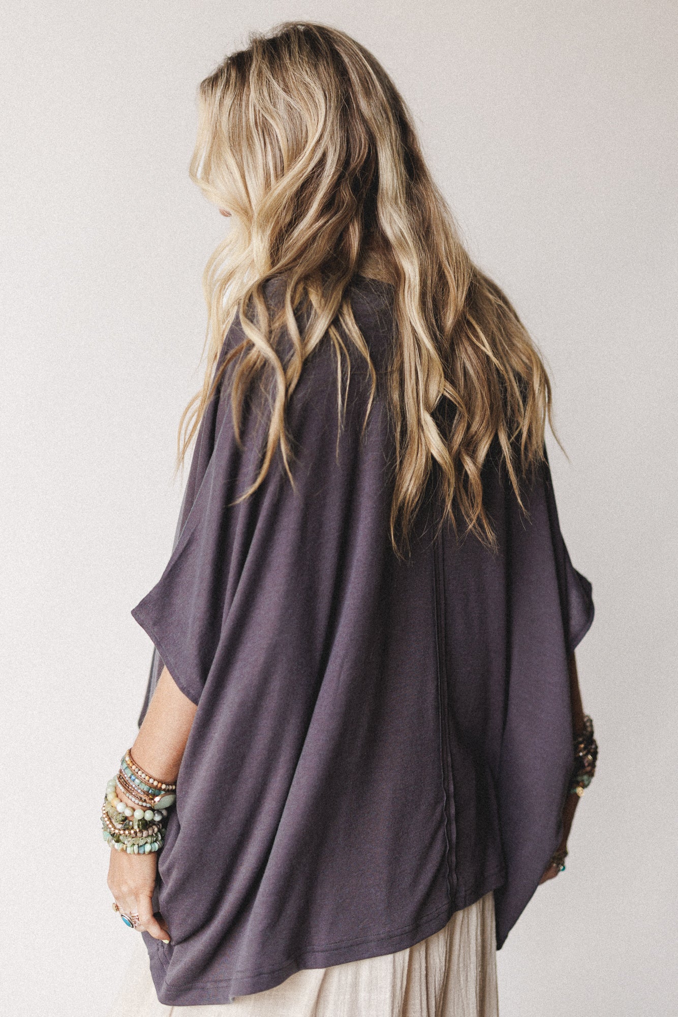 Peaceful Layers Tunic - Smoke - Image 6
