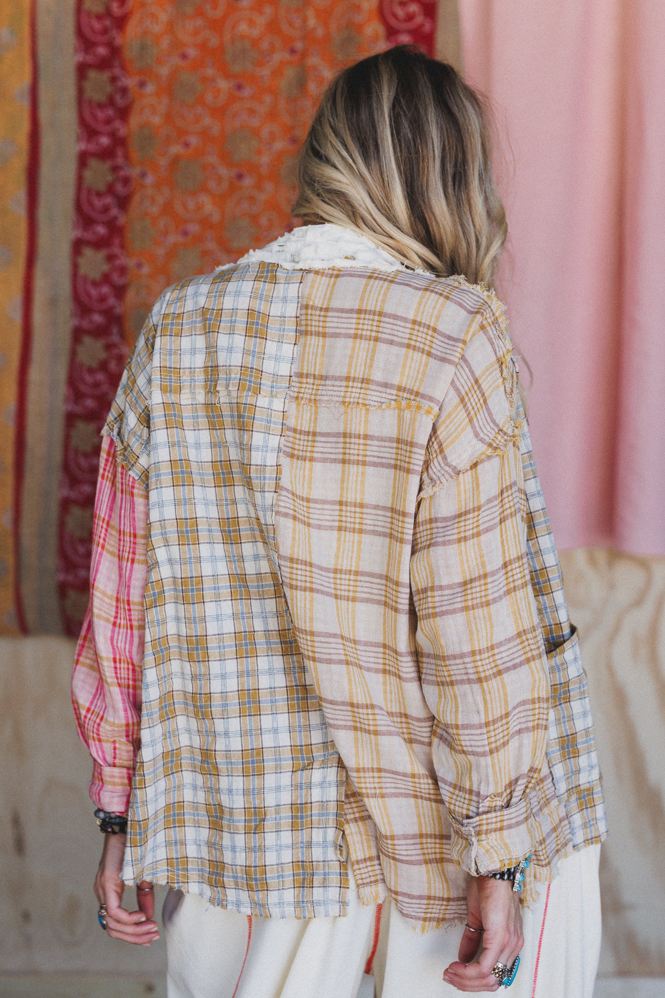 Perfectly Paired Plaid Shacket - Yellow - Image 6