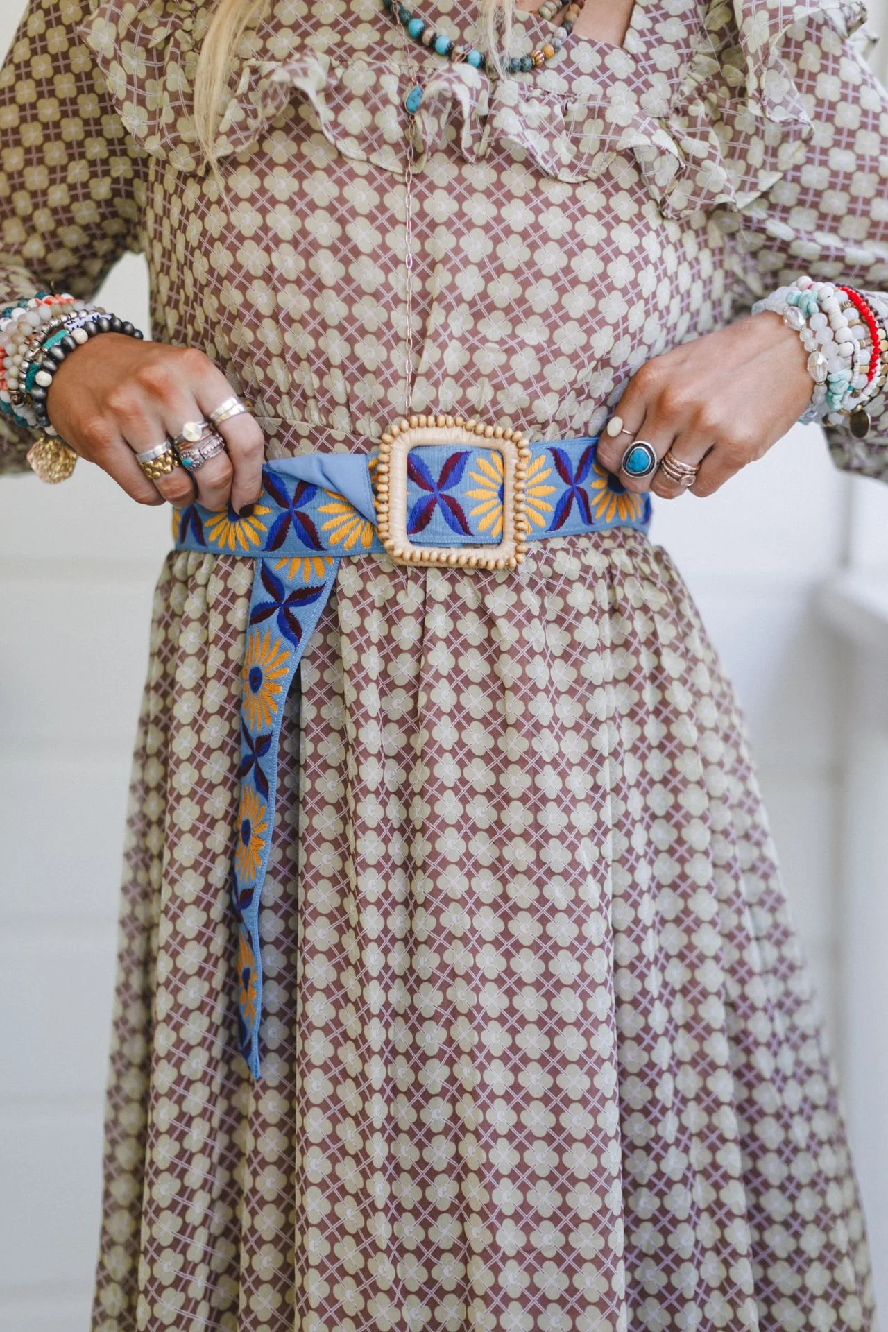 Petal Aura Belt - Blue Multi - Image 2