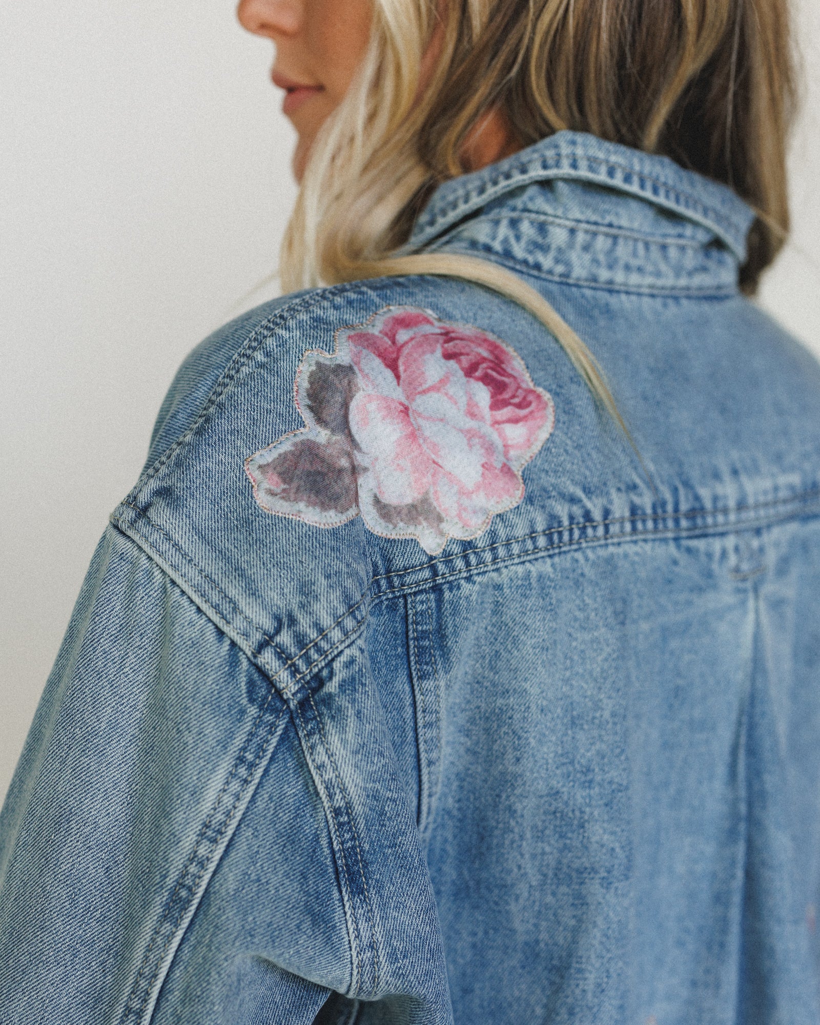 Petal Party Jacket - Denim - Image 6