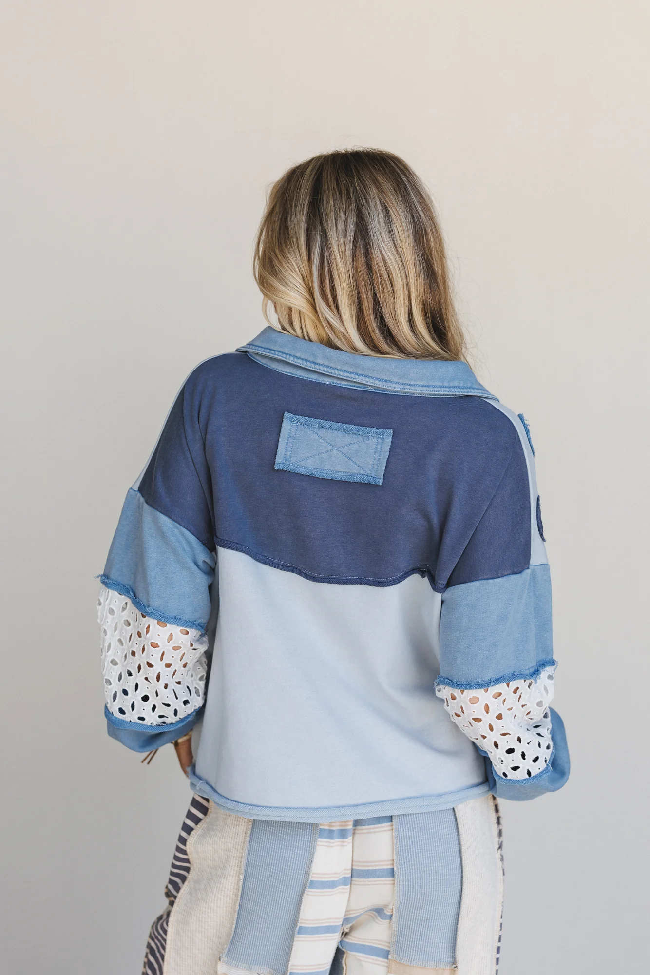 Petal Wish Top - Blue - Image 5