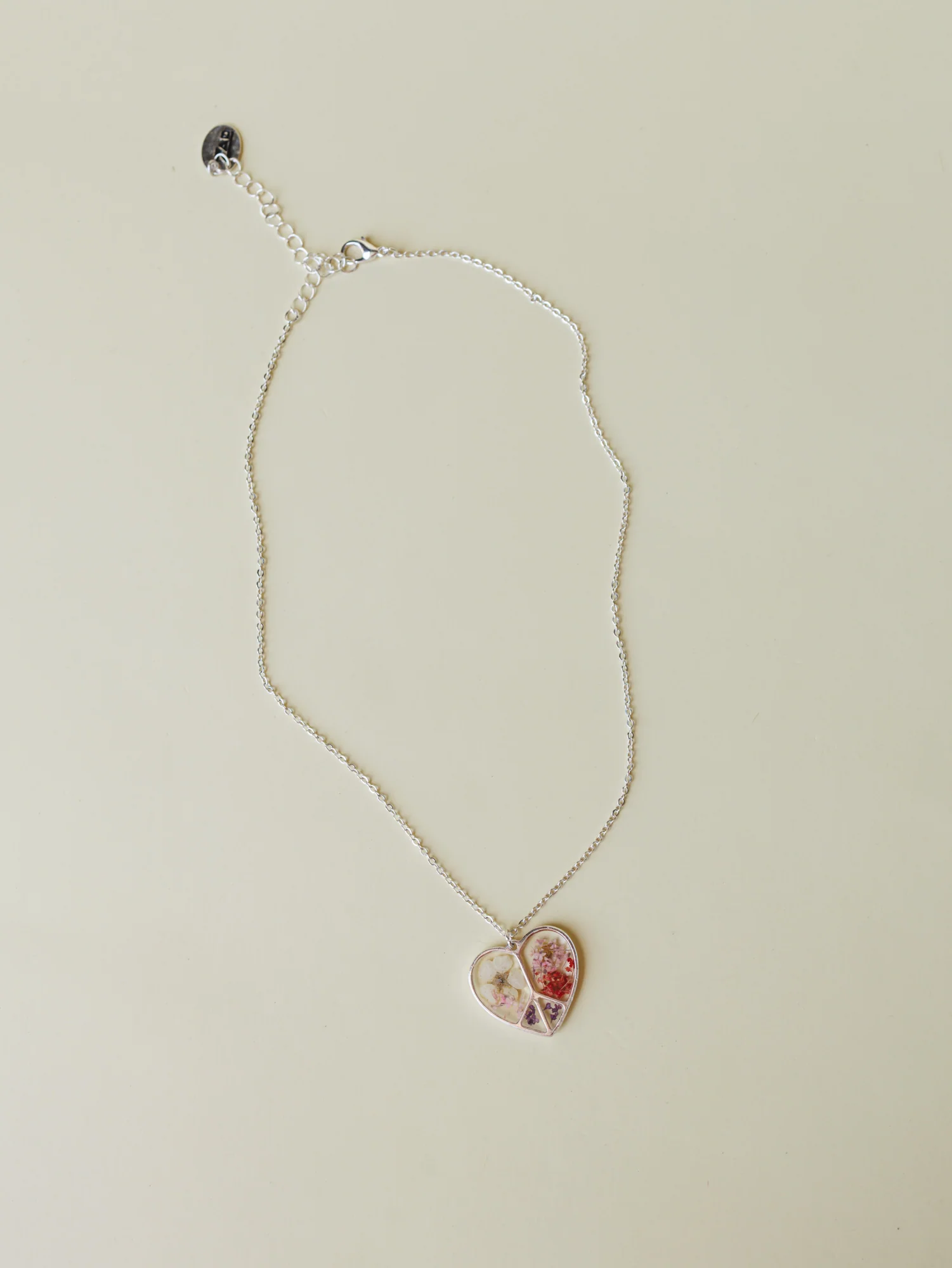Petals Of Peace Necklace - Silver