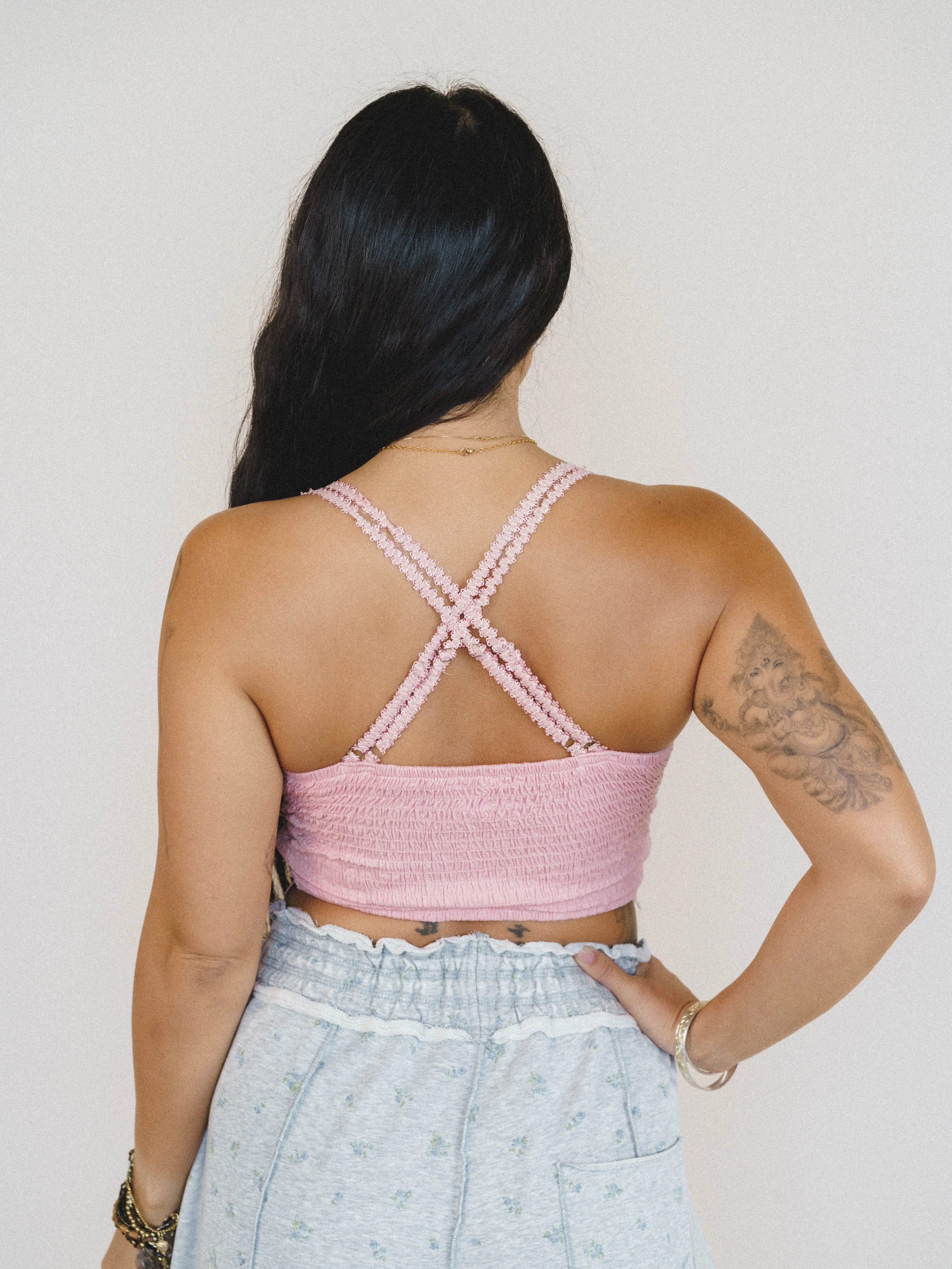 Picking Flowers Bralette - Pink - Image 5