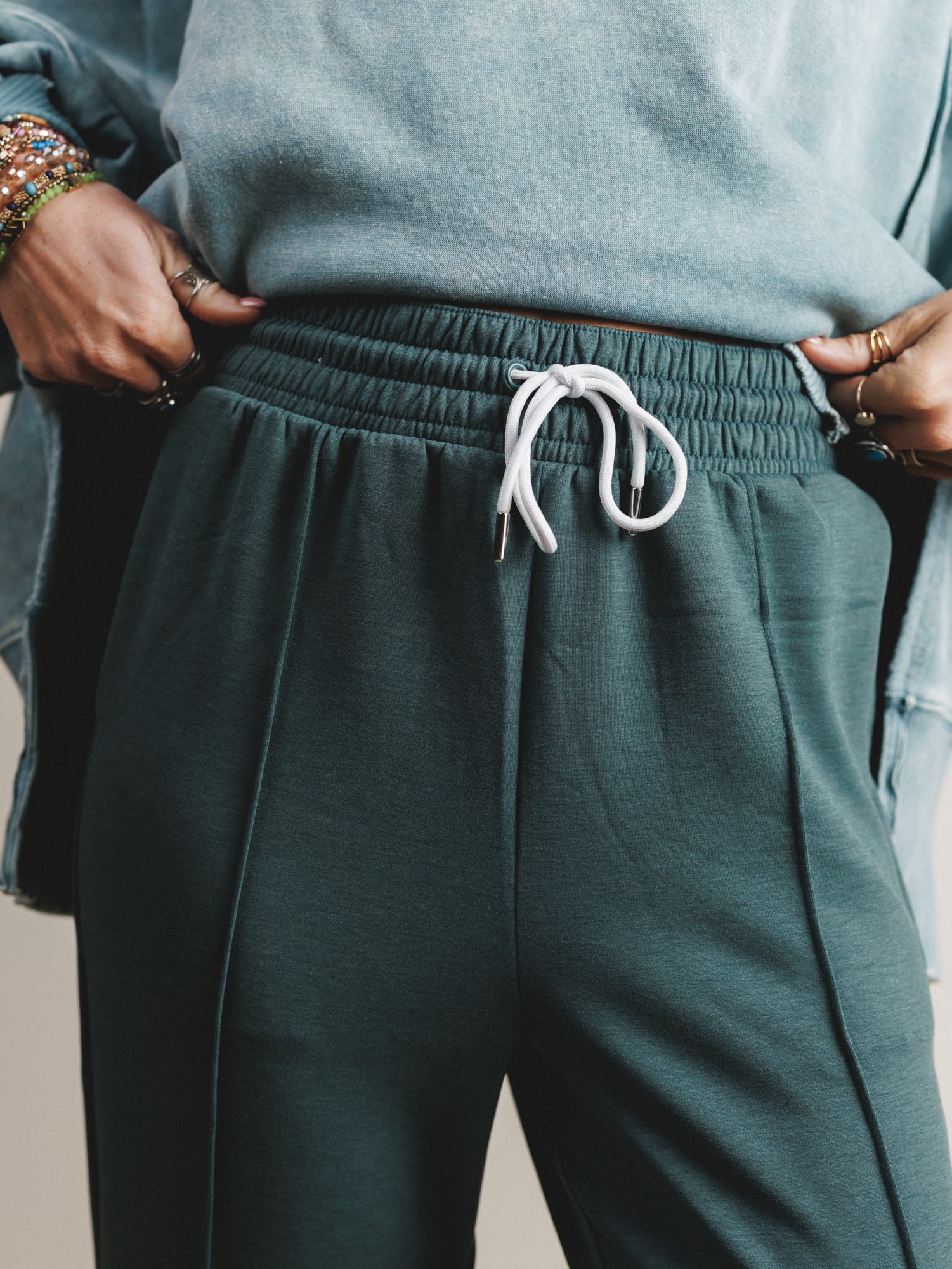 Pure Comfort Jogger Sweatpants - Ash Jade - Image 3