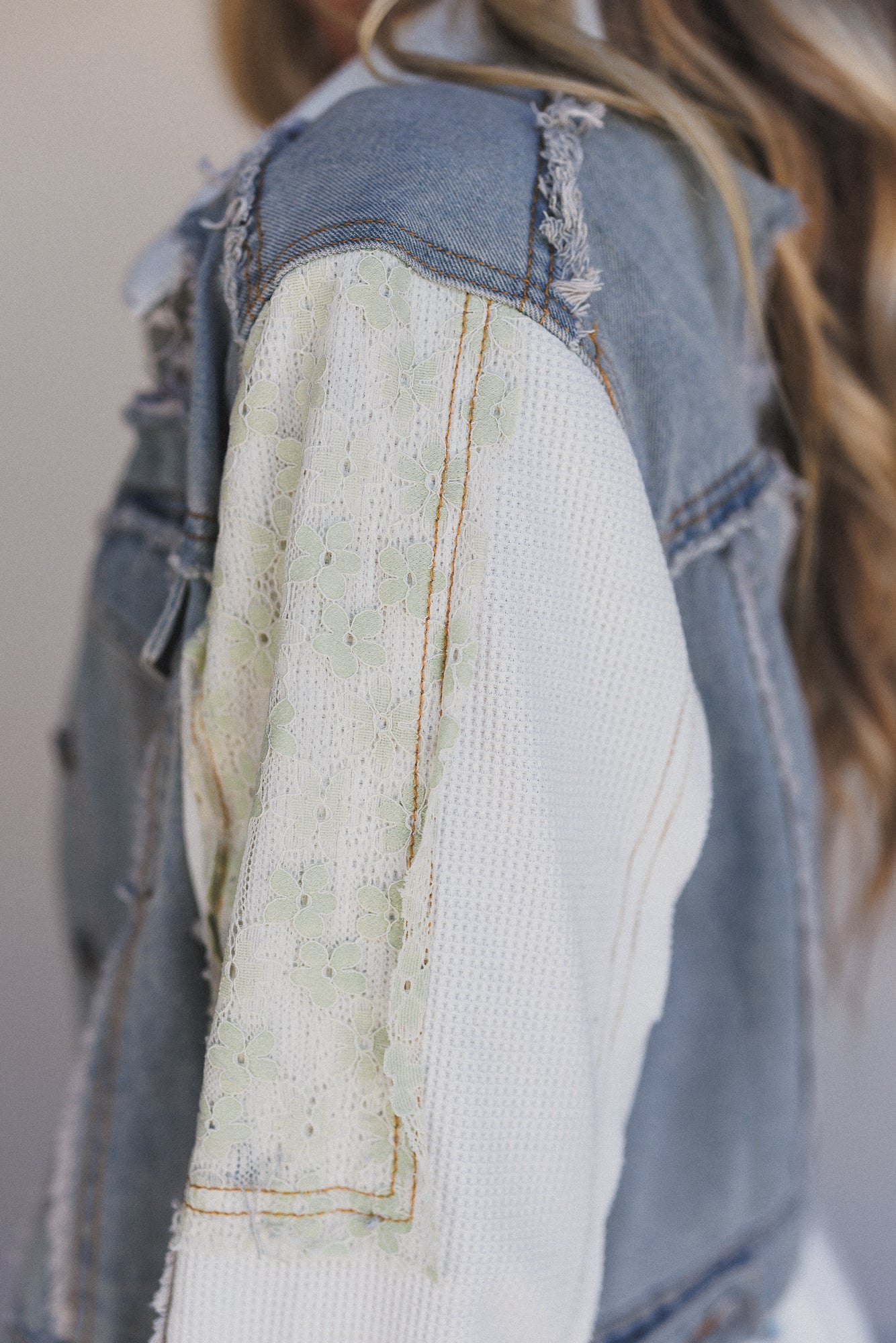 Pure Vibe Denim Jacket - Denim Multi - Image 3