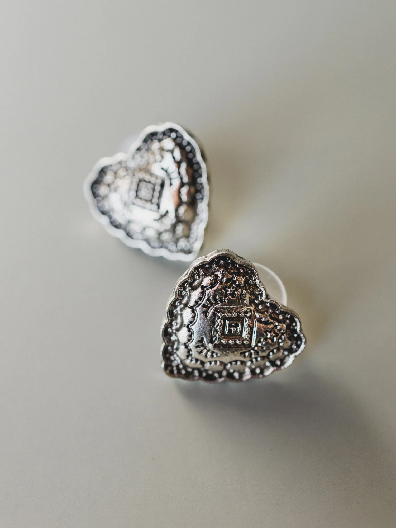 Ranch Life Stud Earrings - Silver - Image 3