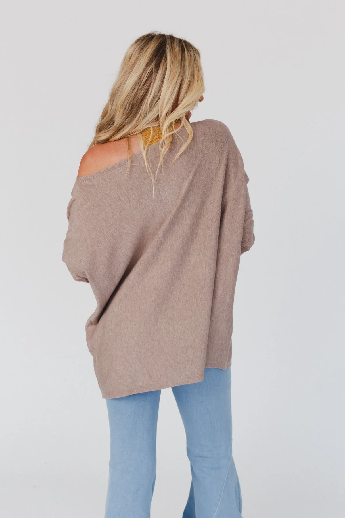 Ready Or Not Dolman Top - Latte - Image 2