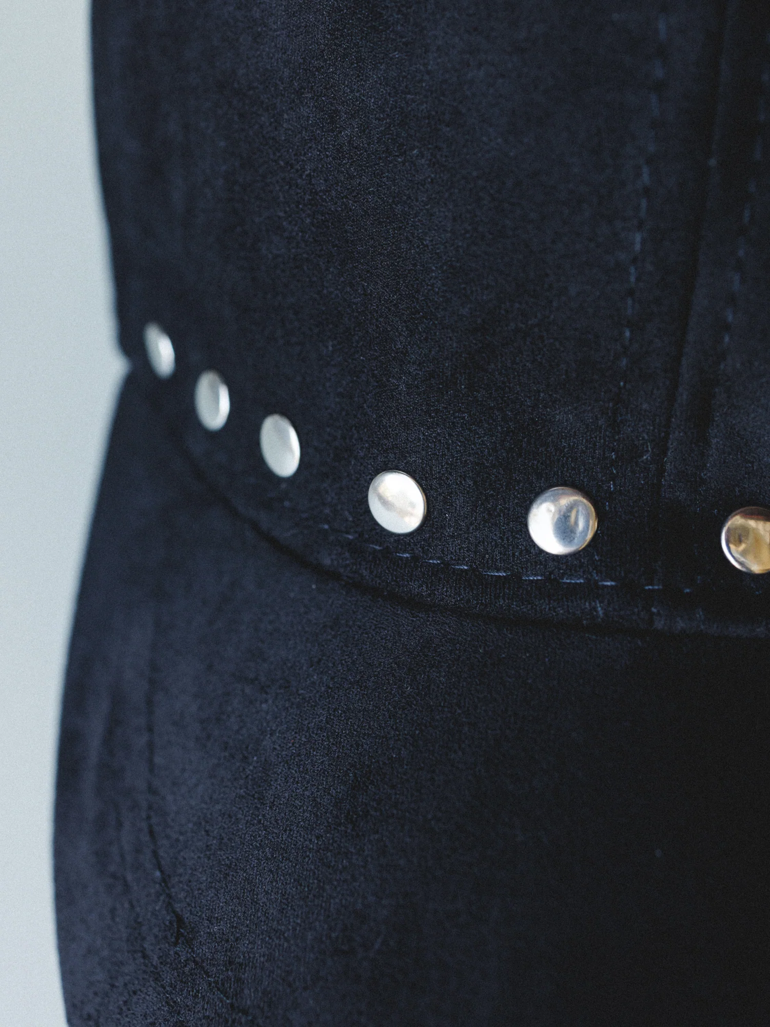 Ready to Go Studded Baseball Hat - Black - Image 6
