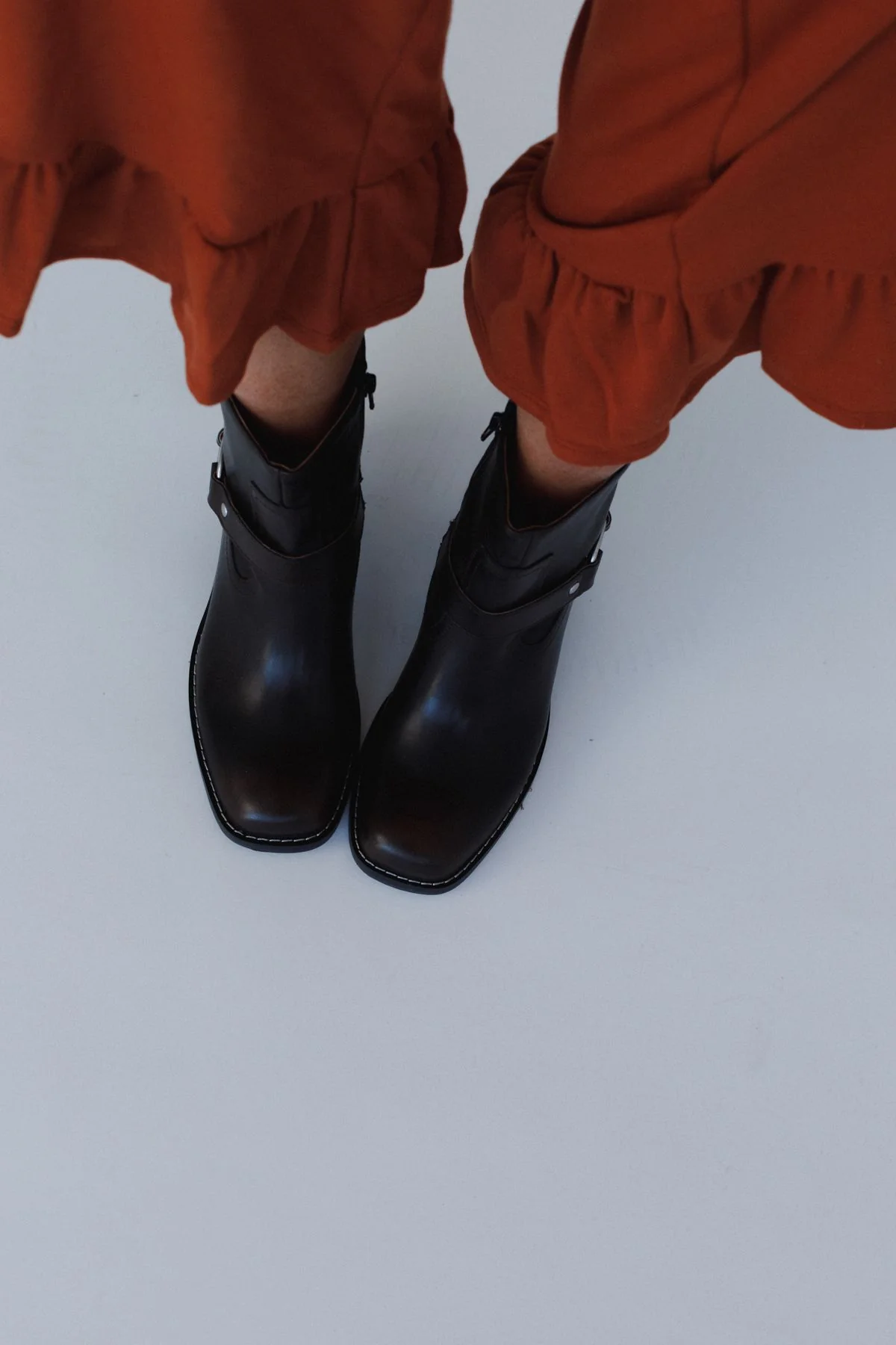 Rebel Stride Boots - Coffee - Image 4