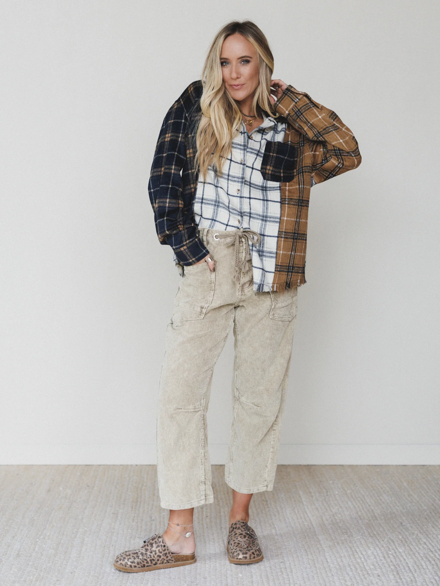 Redwood Pass Flannel Top - Multi - Image 4