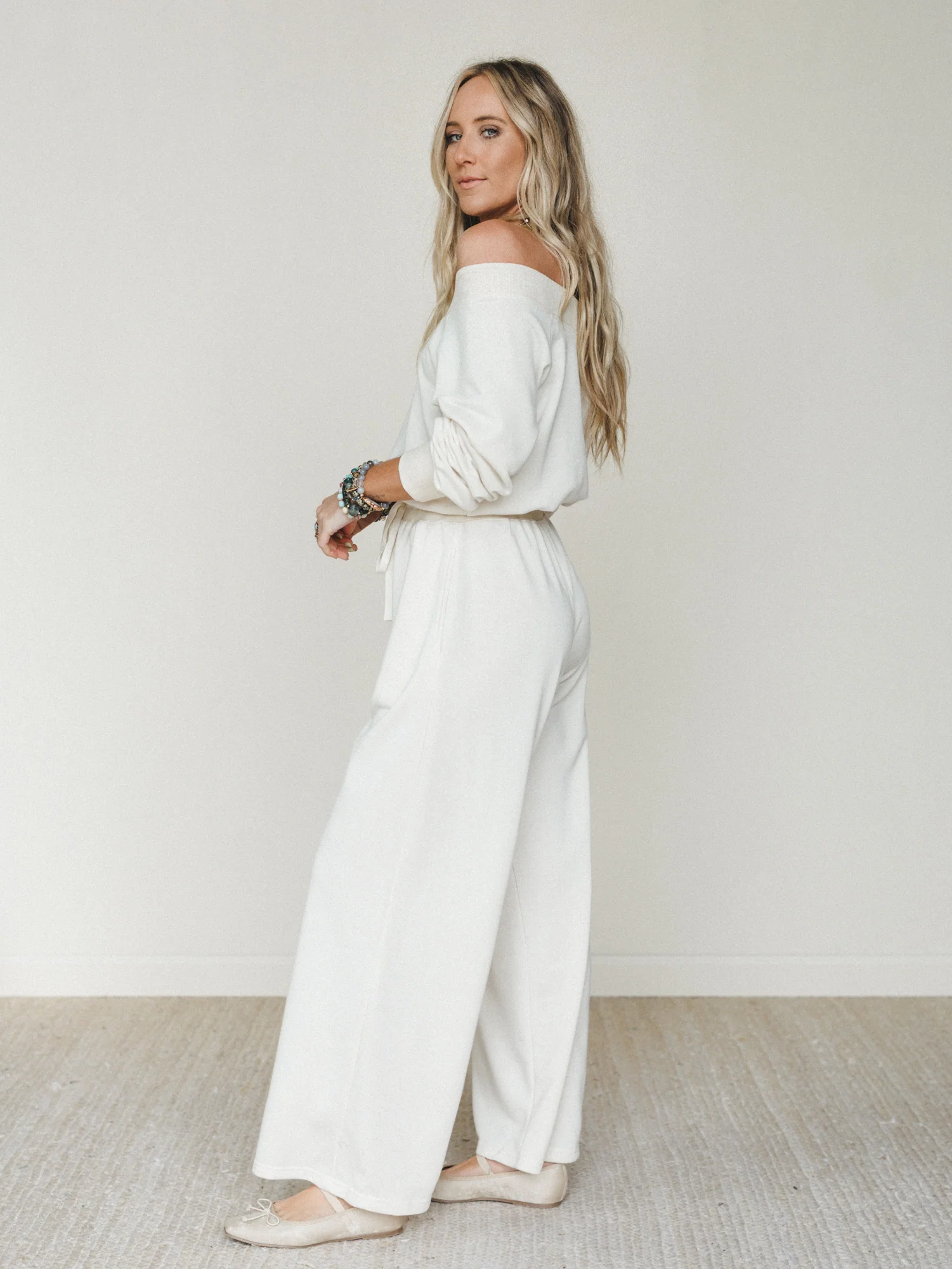 Relaxed Era Jumpsuit - Ecru - Image 2