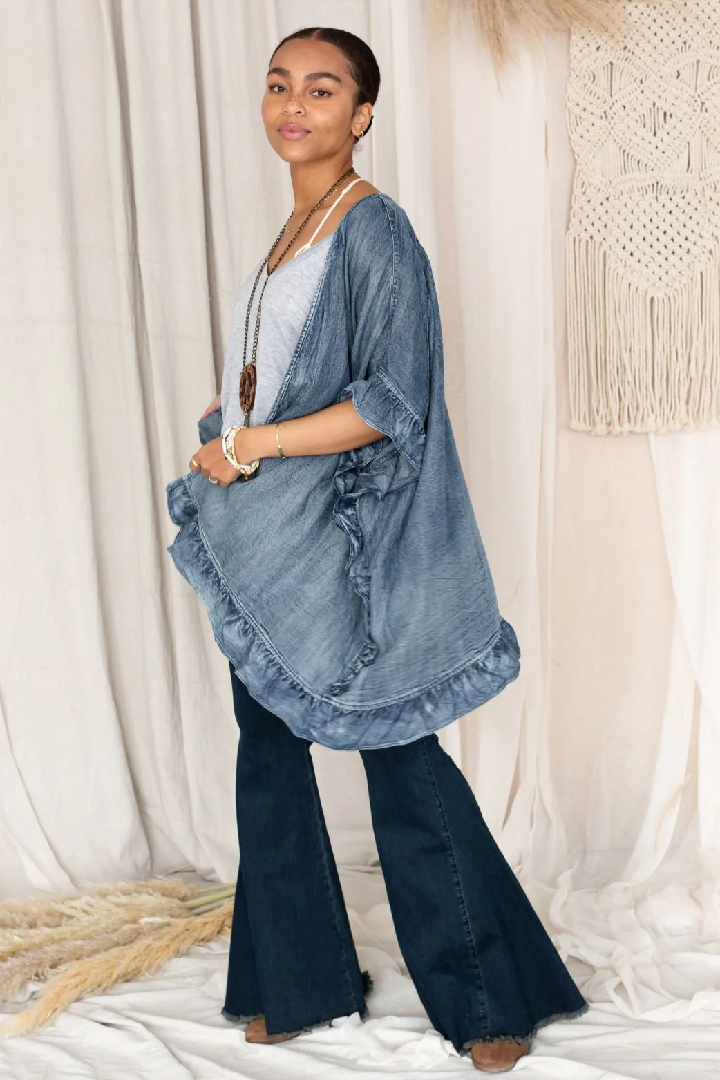 Robbie Denim Jacket - Blue - Image 4