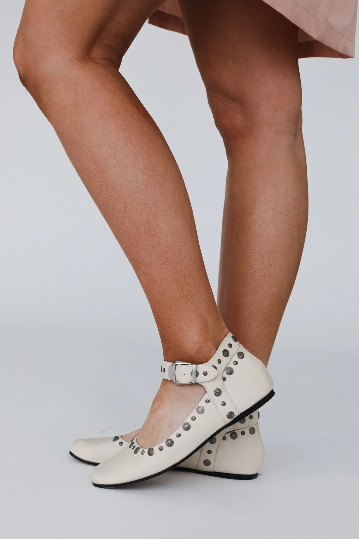 Rockstar Ballet Flats - Ivory - Image 3