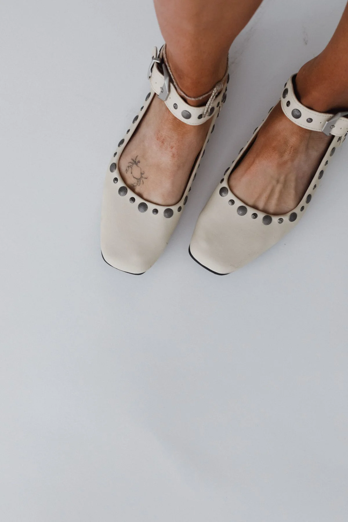 Rockstar Ballet Flats - Ivory - Image 4