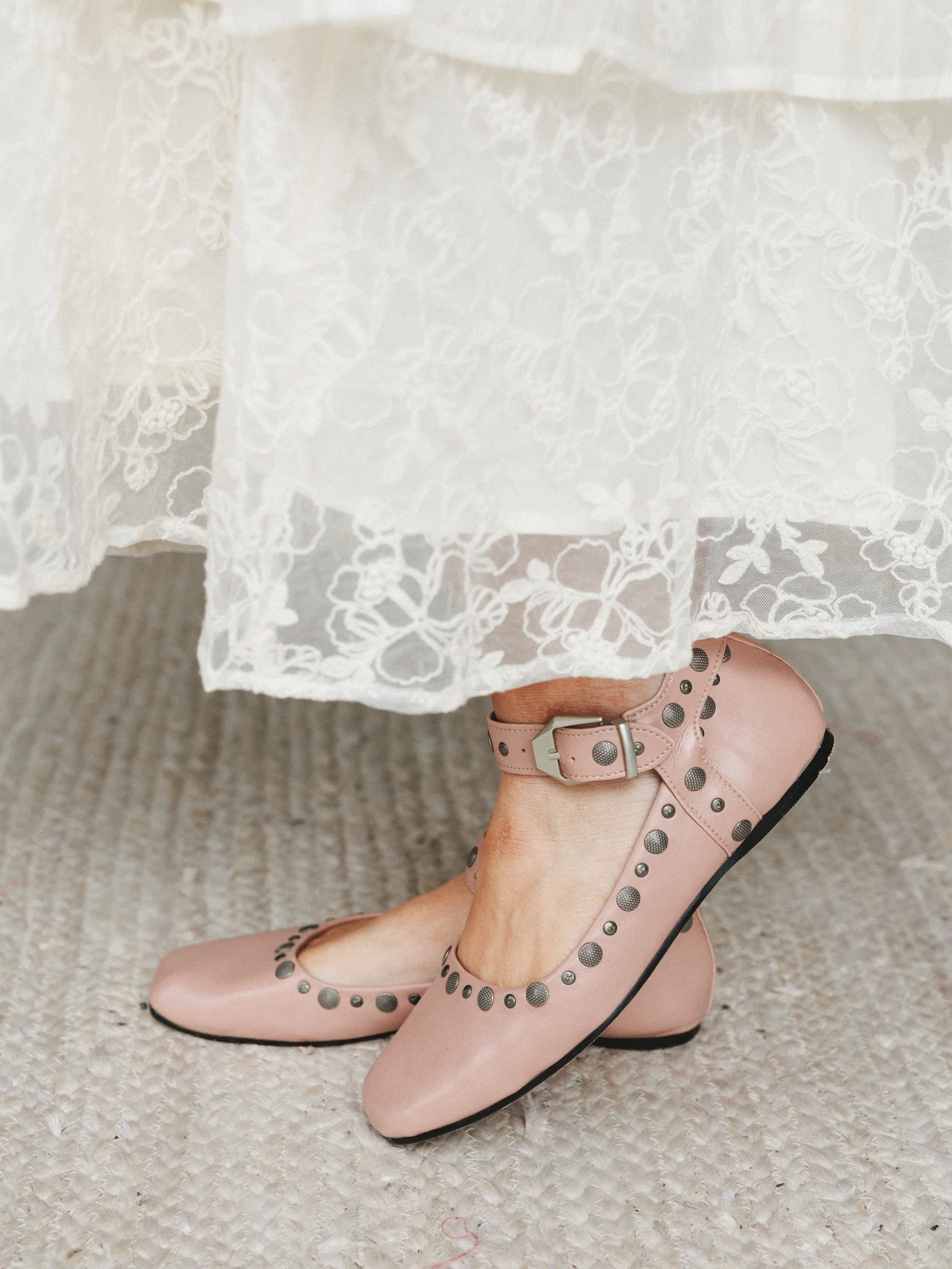 Rockstar Ballet Flats - Nude Pink - Image 3