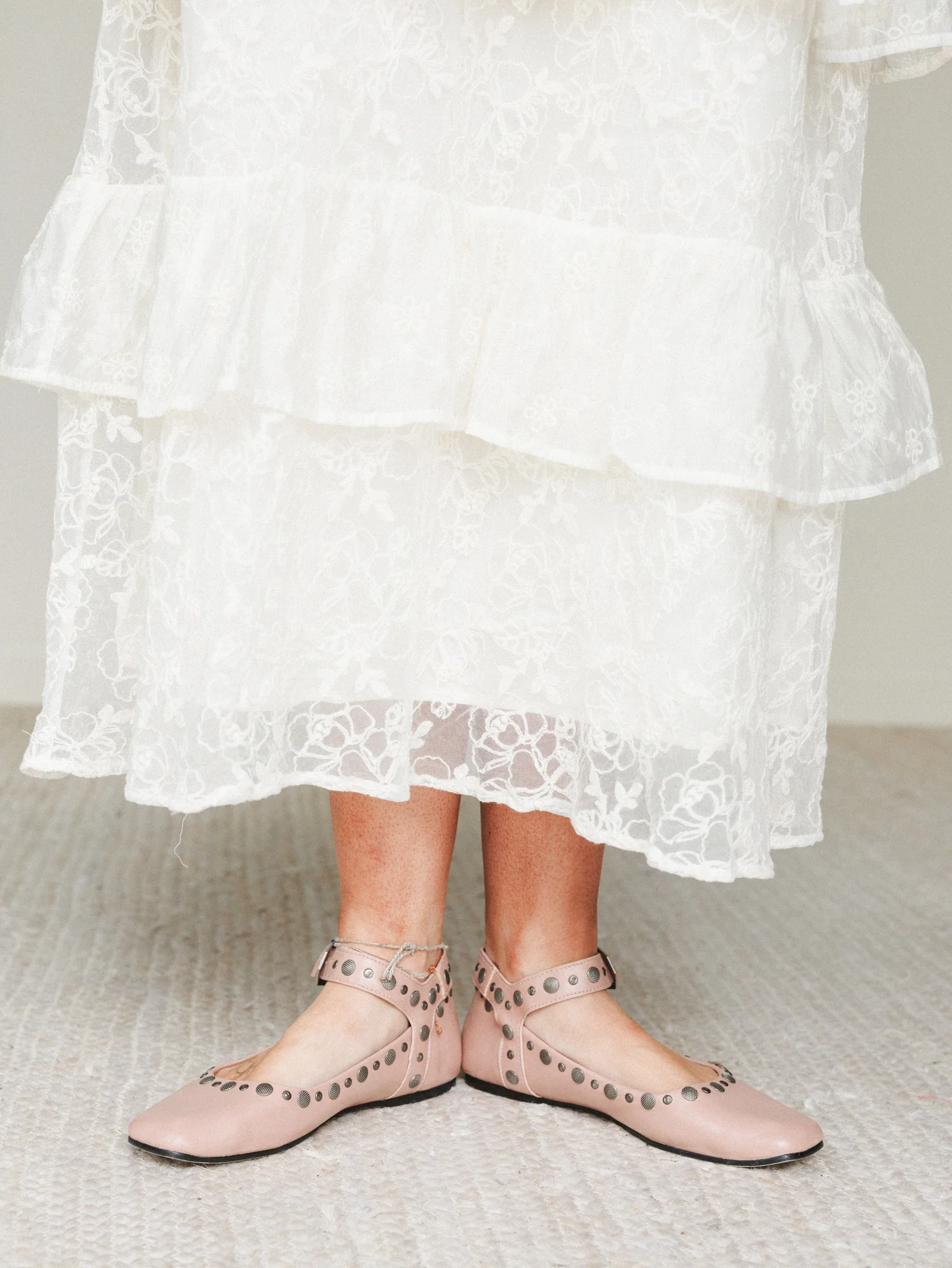 Rockstar Ballet Flats - Nude Pink - Image 4