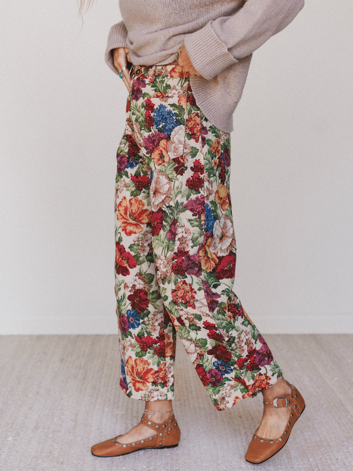 Rosy Drift Pants - Red - Image 2