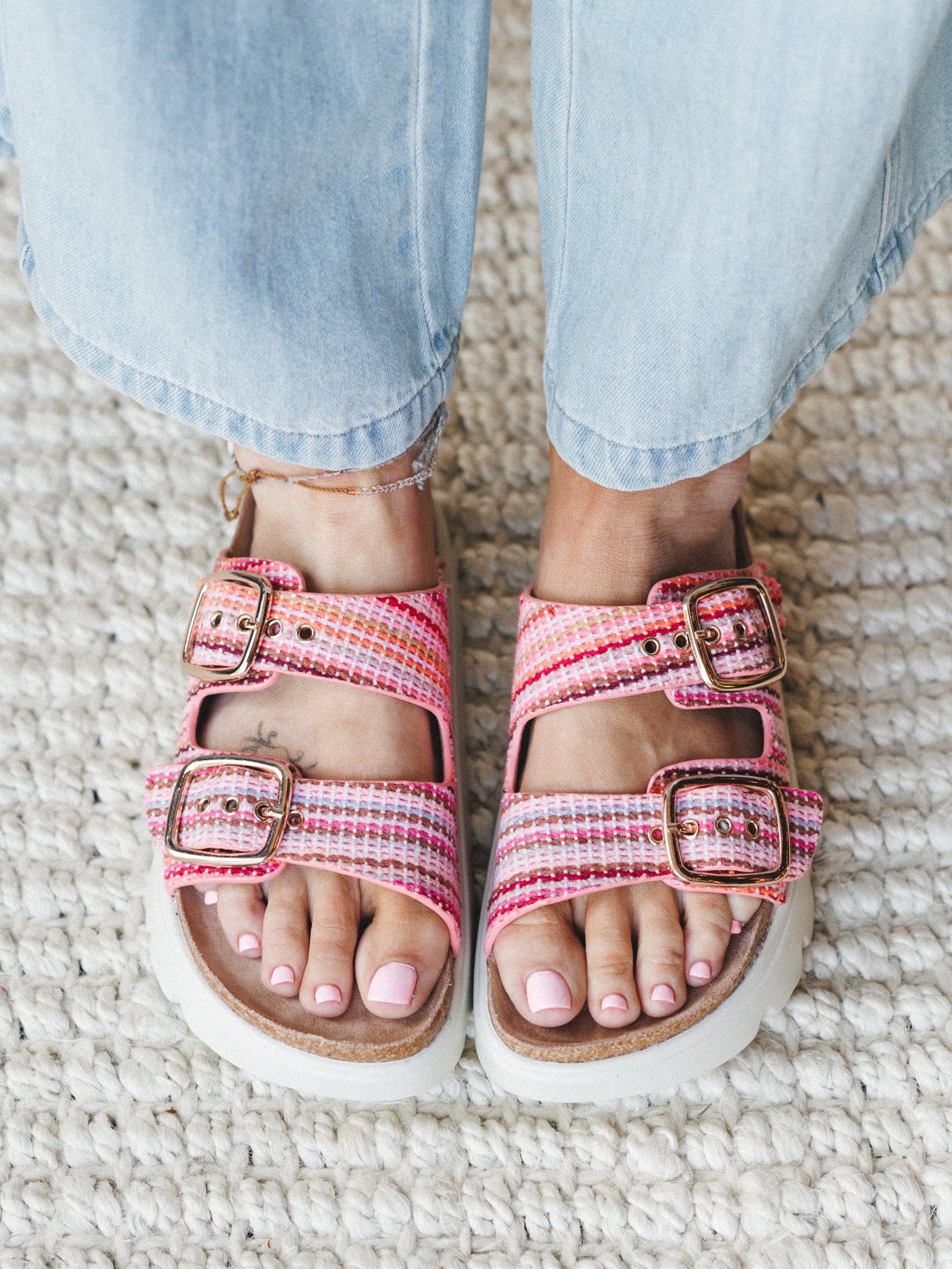 Rumor Has It Sandals - Pink Multi - Image 3