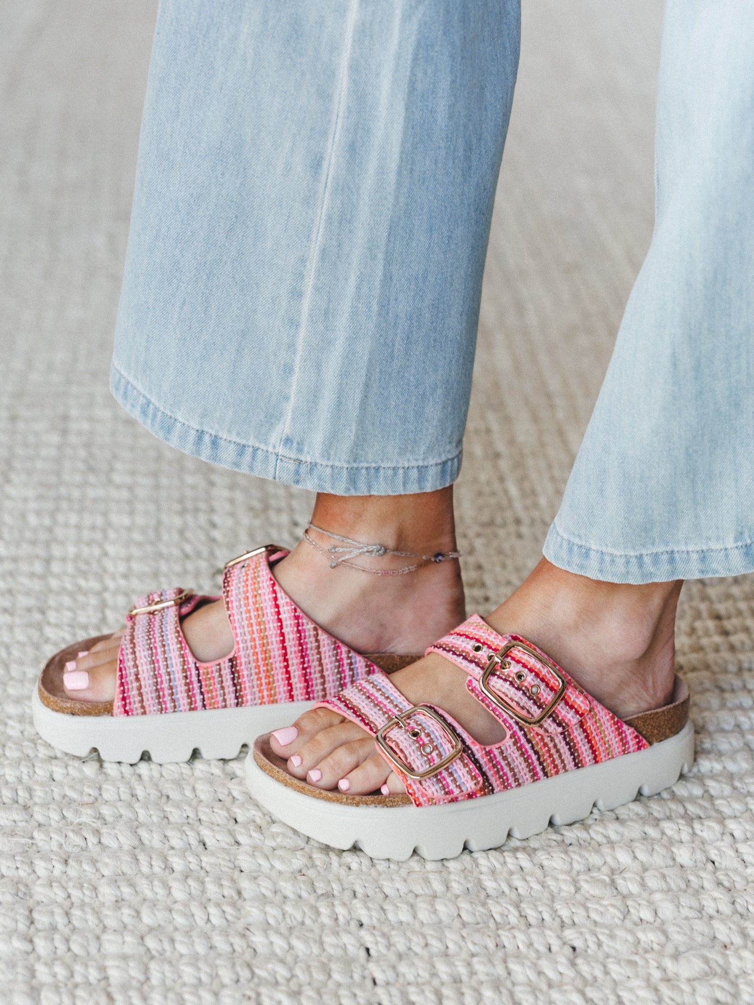 Rumor Has It Sandals - Pink Multi - Image 4