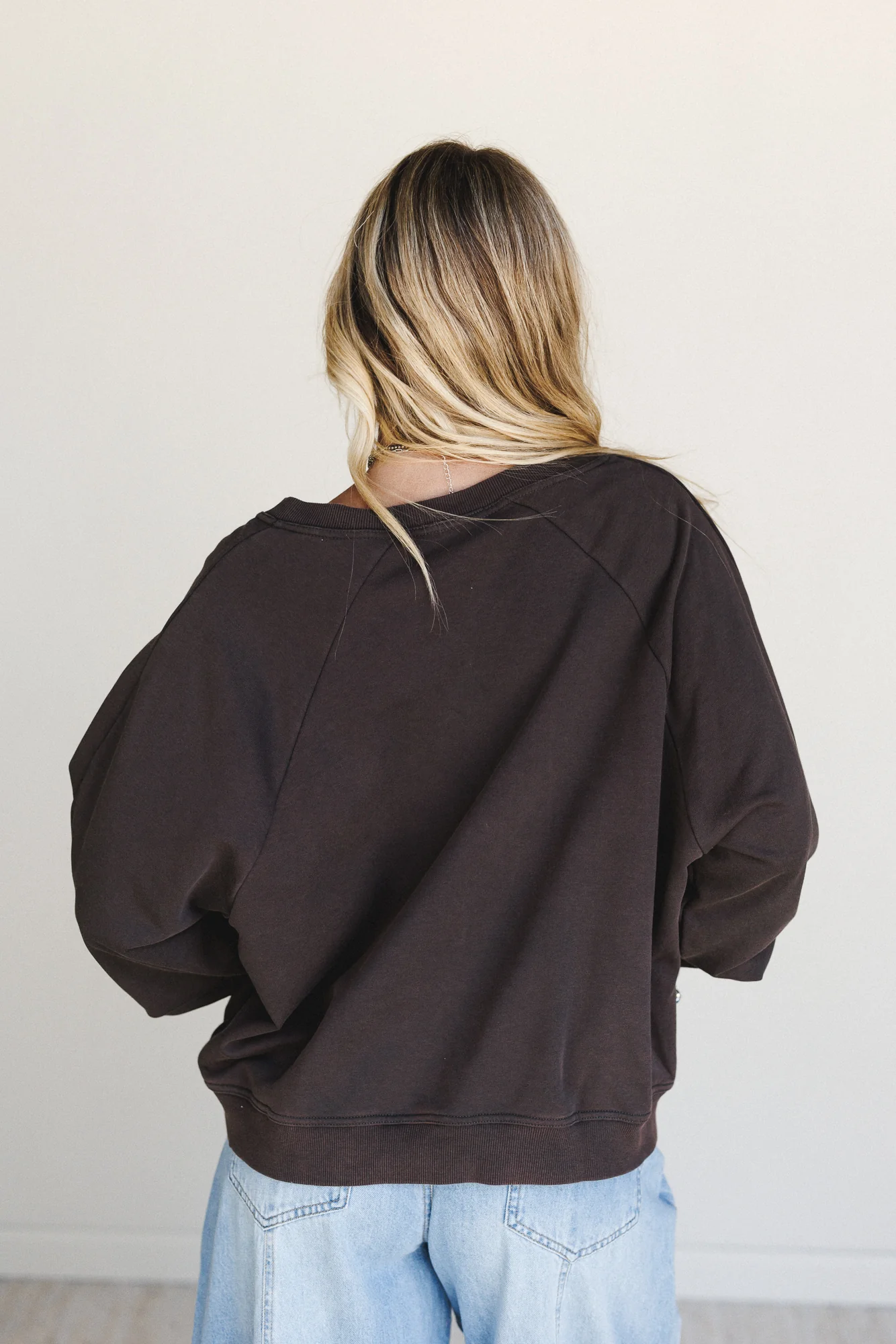Rustic Lace Dream Trim Top - Ash Black - Image 4