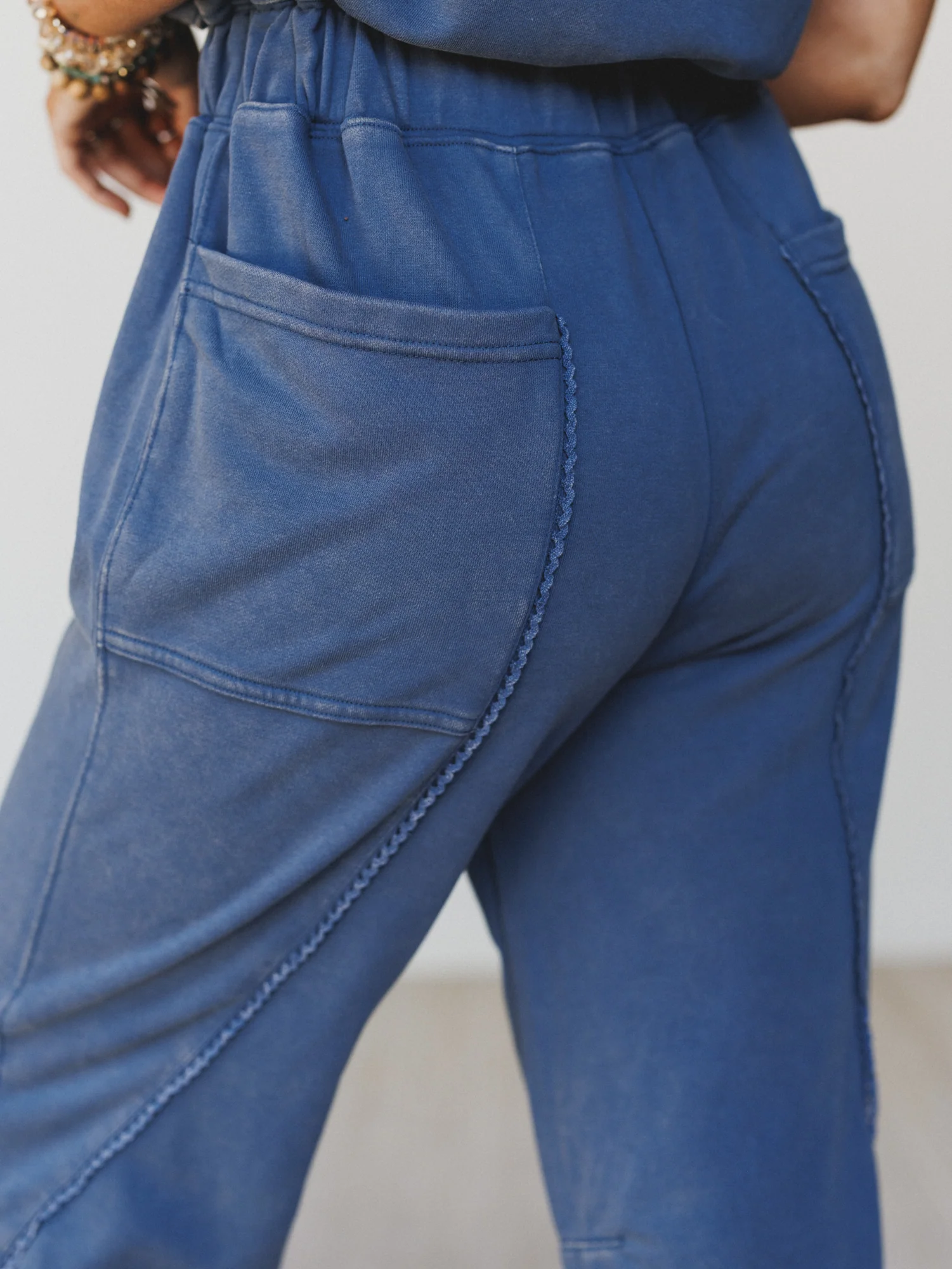 Ryder Hooded Jumpsuit - Denim - Image 4